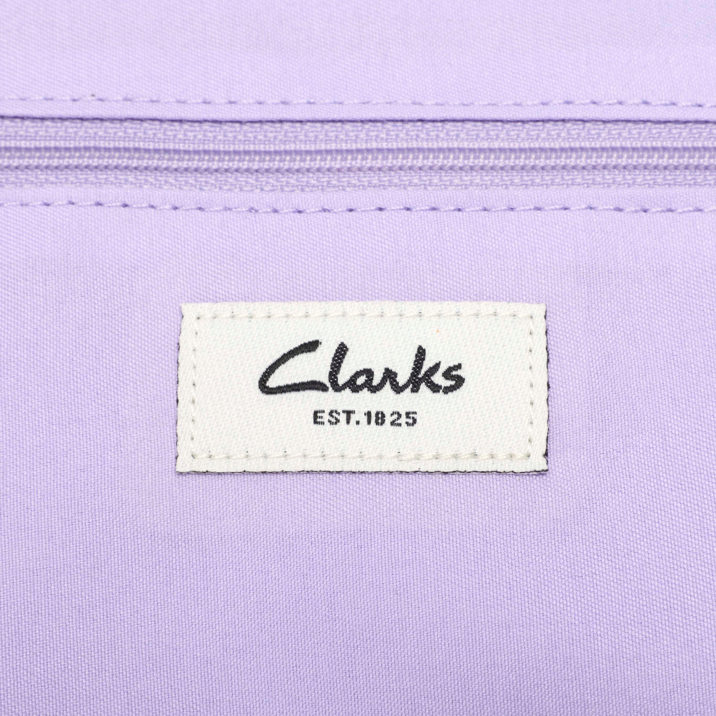 Leather Crescent Crossbody Bag  — Purple