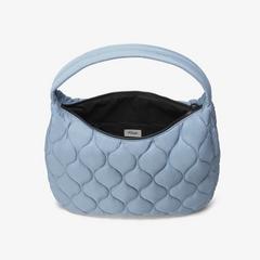 Quilted Tote Bag  — Blue 4
