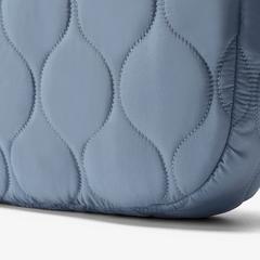 Quilted Tote Bag  — Blue 5