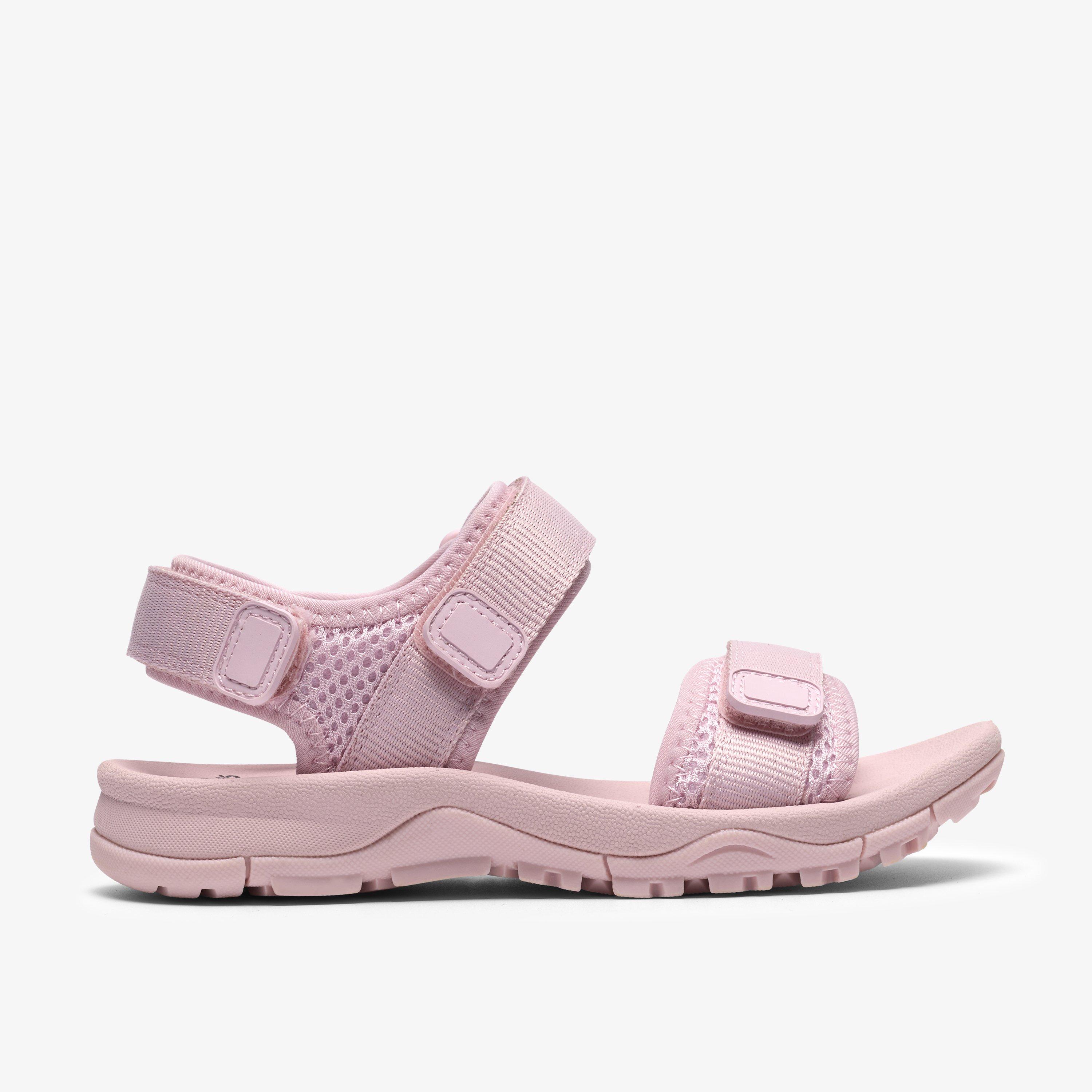 Wharf Tide Kid Pink Flat Sandals Two Part Sandals, view 1 of 6