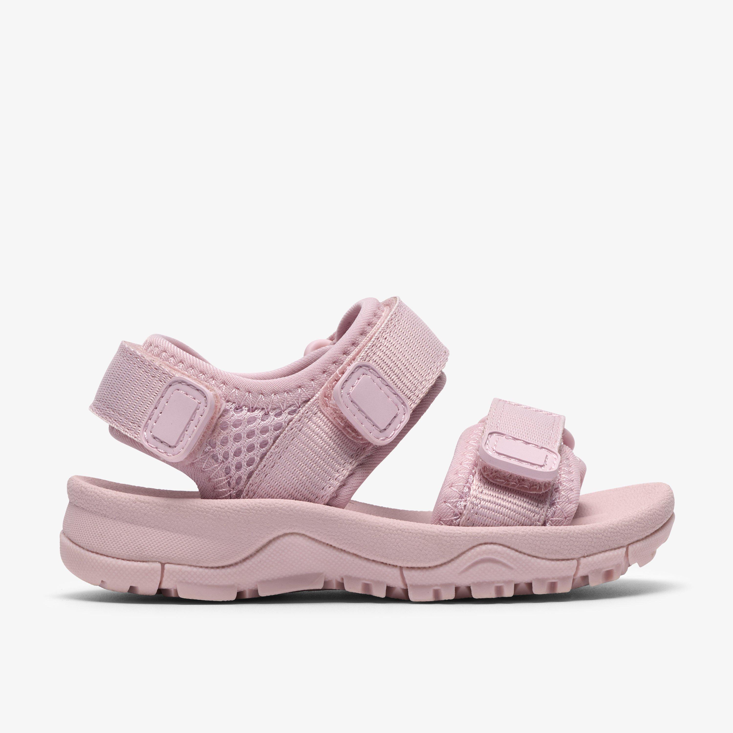 Wharf Tide Toddler Pink Flat Sandals Two Part Sandals, view 1 of 6