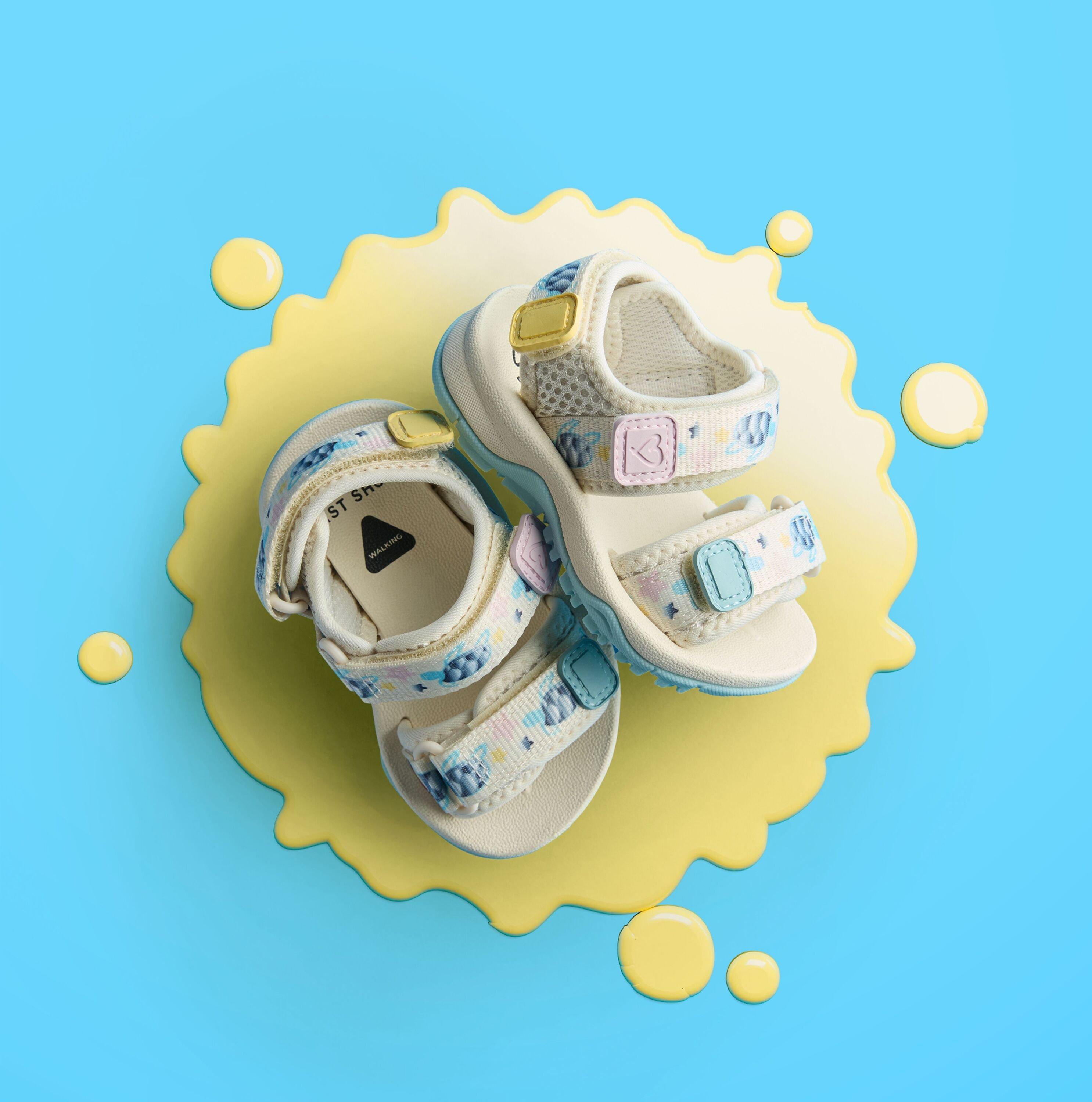Wharf Tide Toddler — White