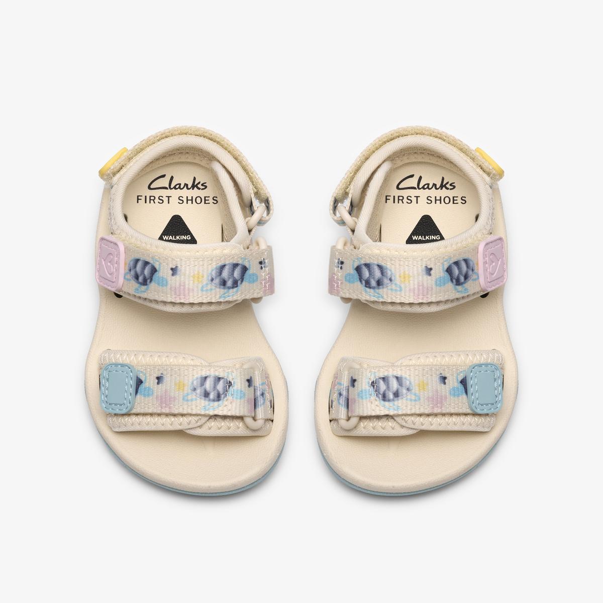 Wharf Tide Toddler — White