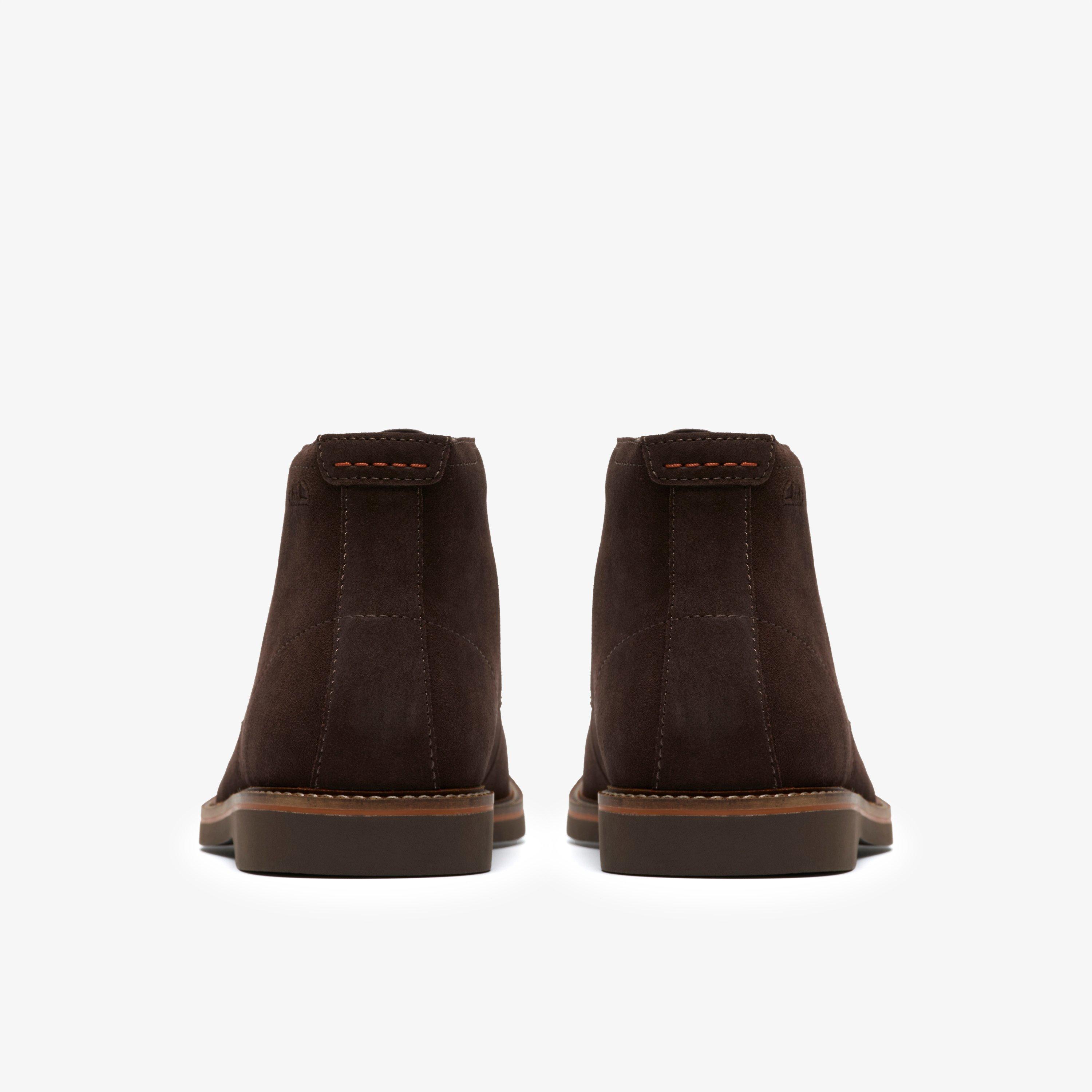 Atticus LT Mid Dark Brown Suede Ankle Boots, view 5 of 6