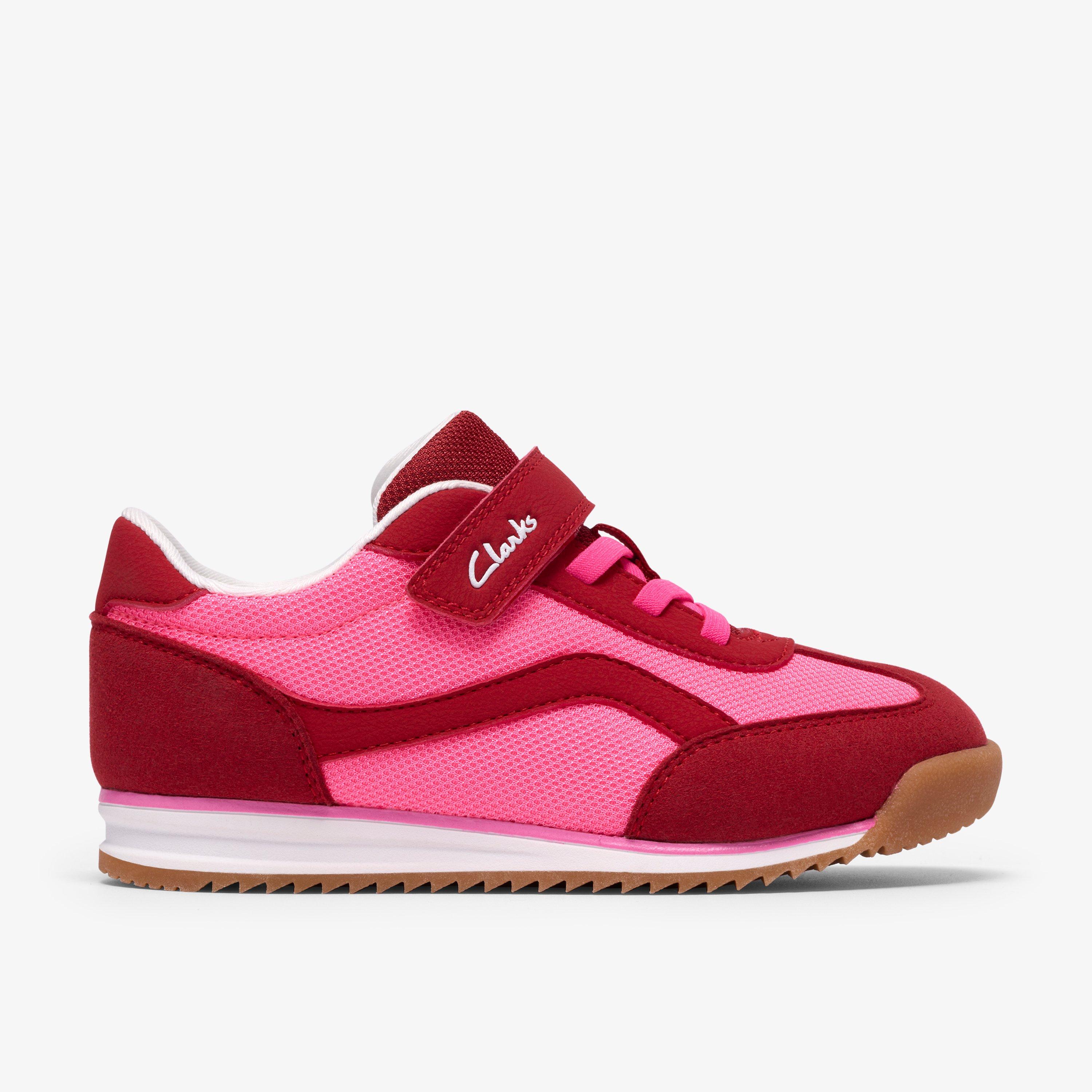 Zing Run Kid Red Combination Trainers, view 1 of 6