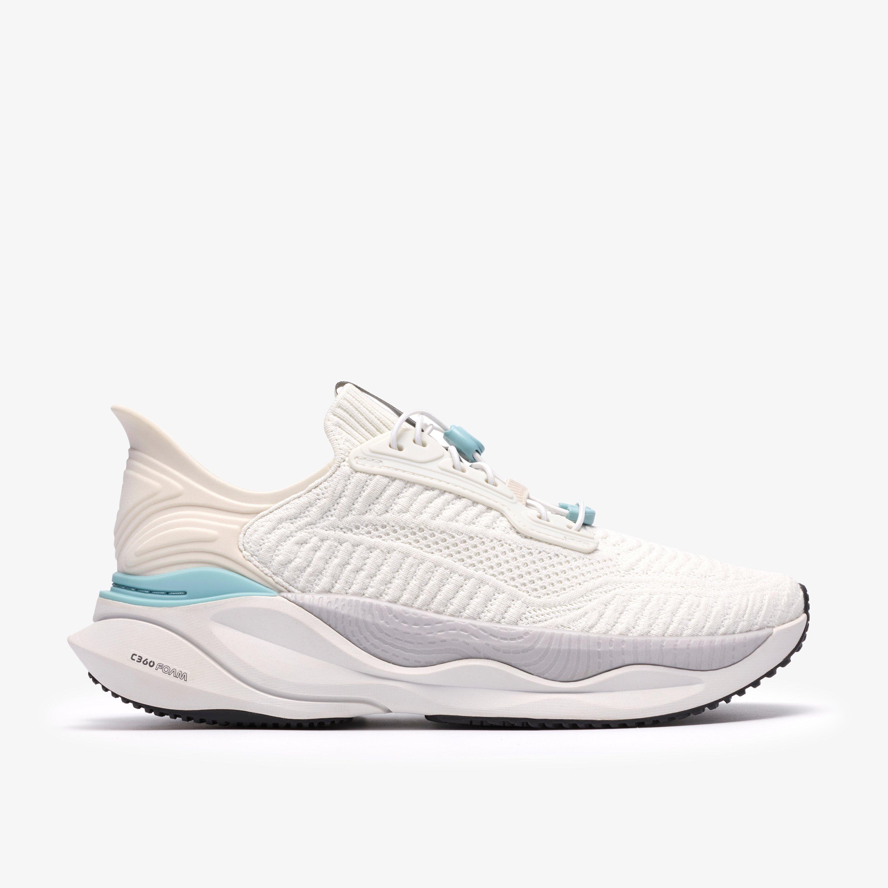 Pace Rise White Combination Trainers Walking, view 1 of 8