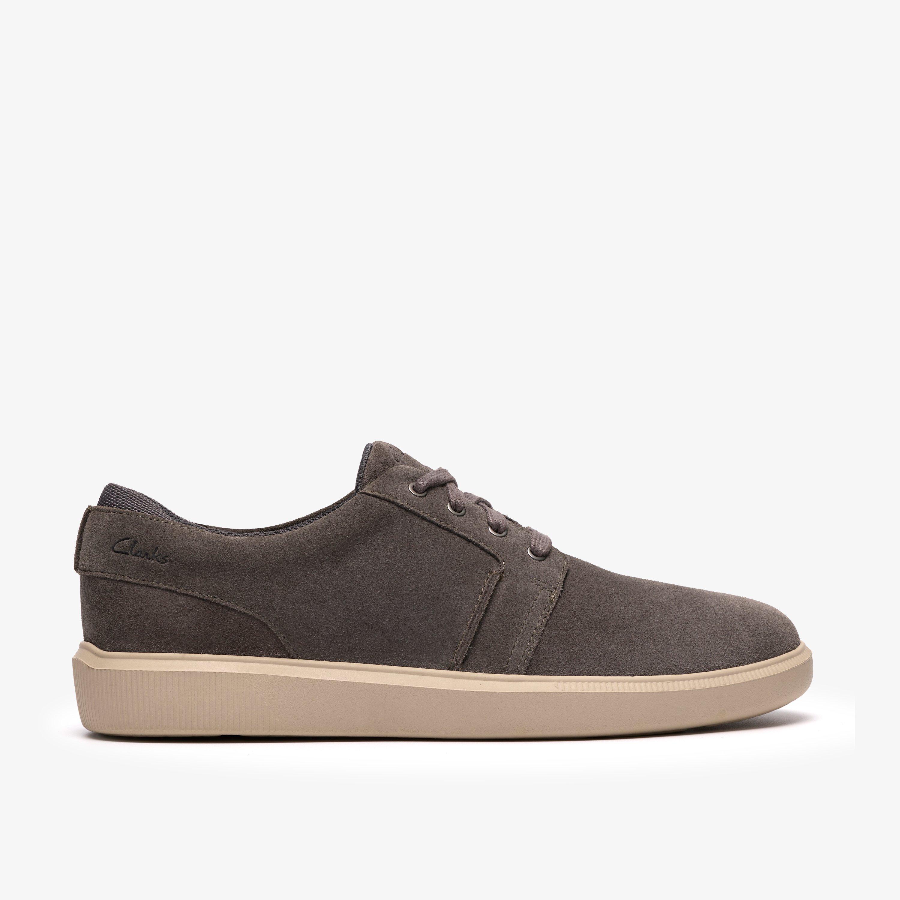Brodin Seam Grey Suede Trainers, view 1 of 6