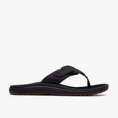 Men's Breeze Flip Flops — Black 1