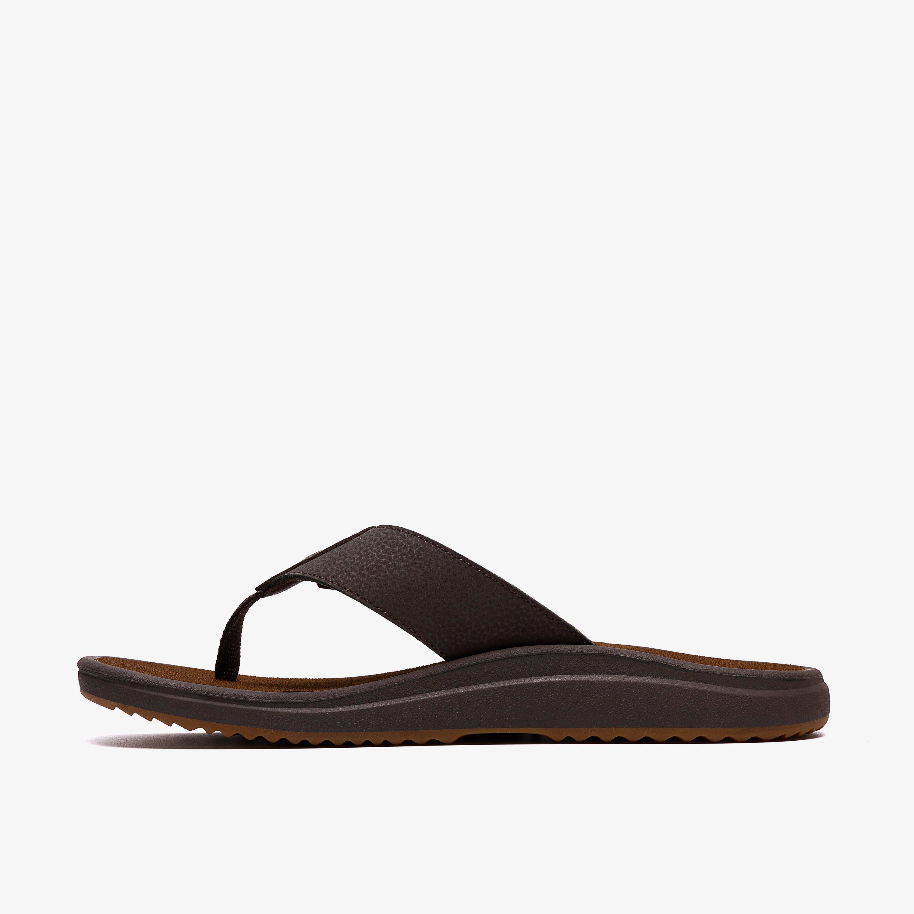 Men's Breeze Flip Flops — Brown