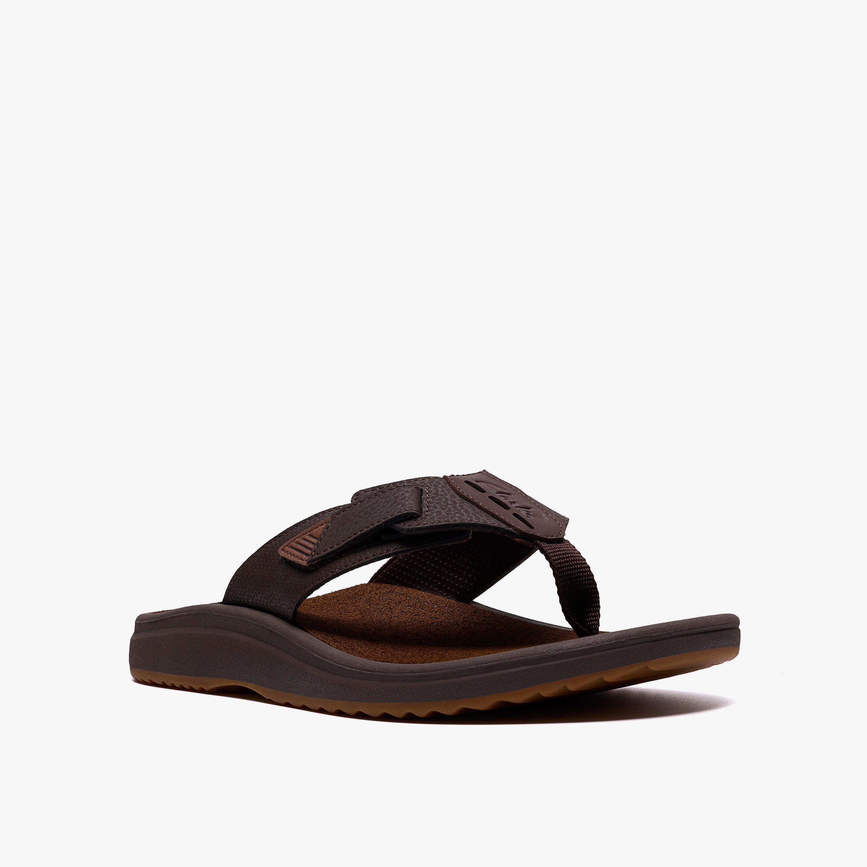 Men's Breeze Flip Flops — Brown