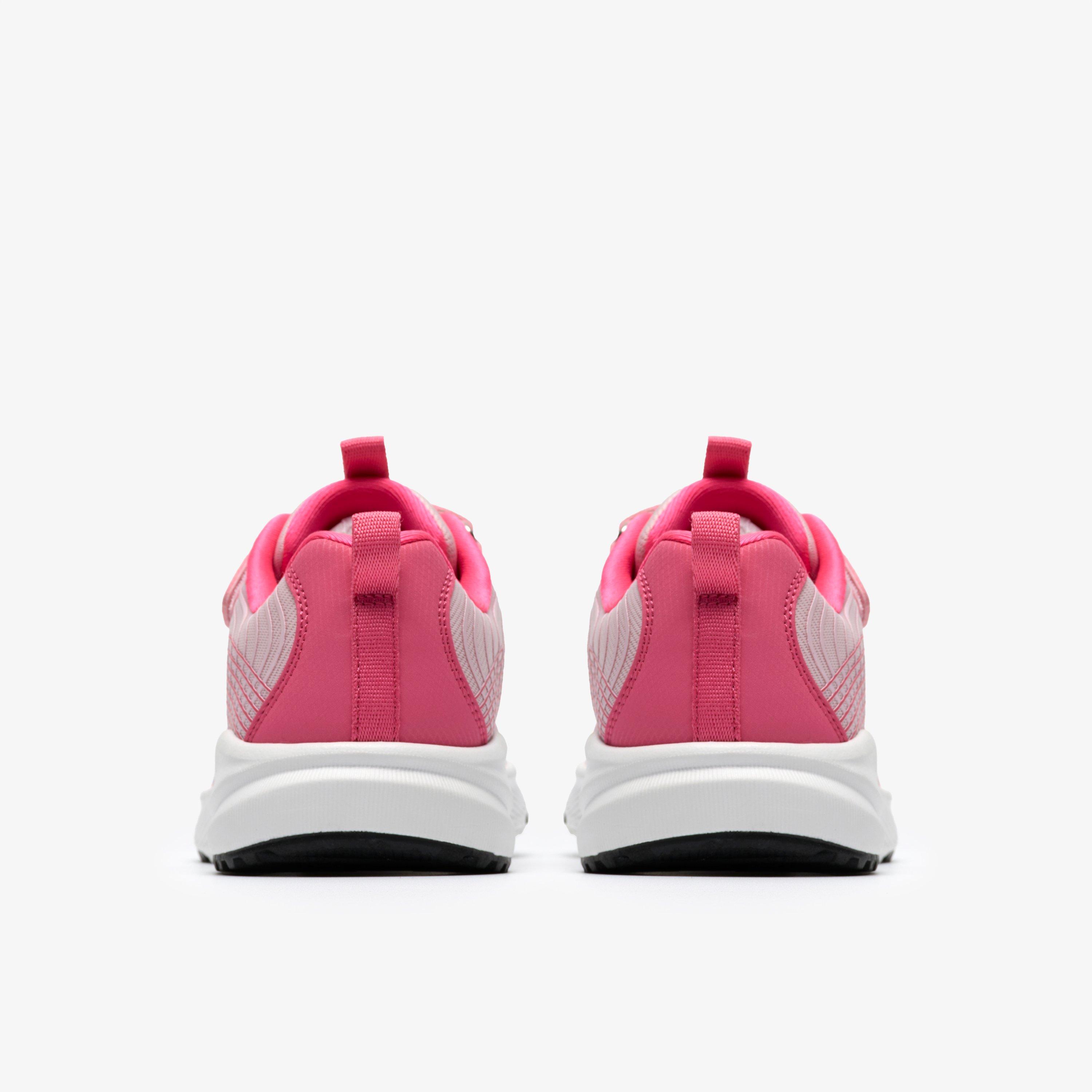 Deyes Dash Kid Pink Combination Trainers, view 5 of 6