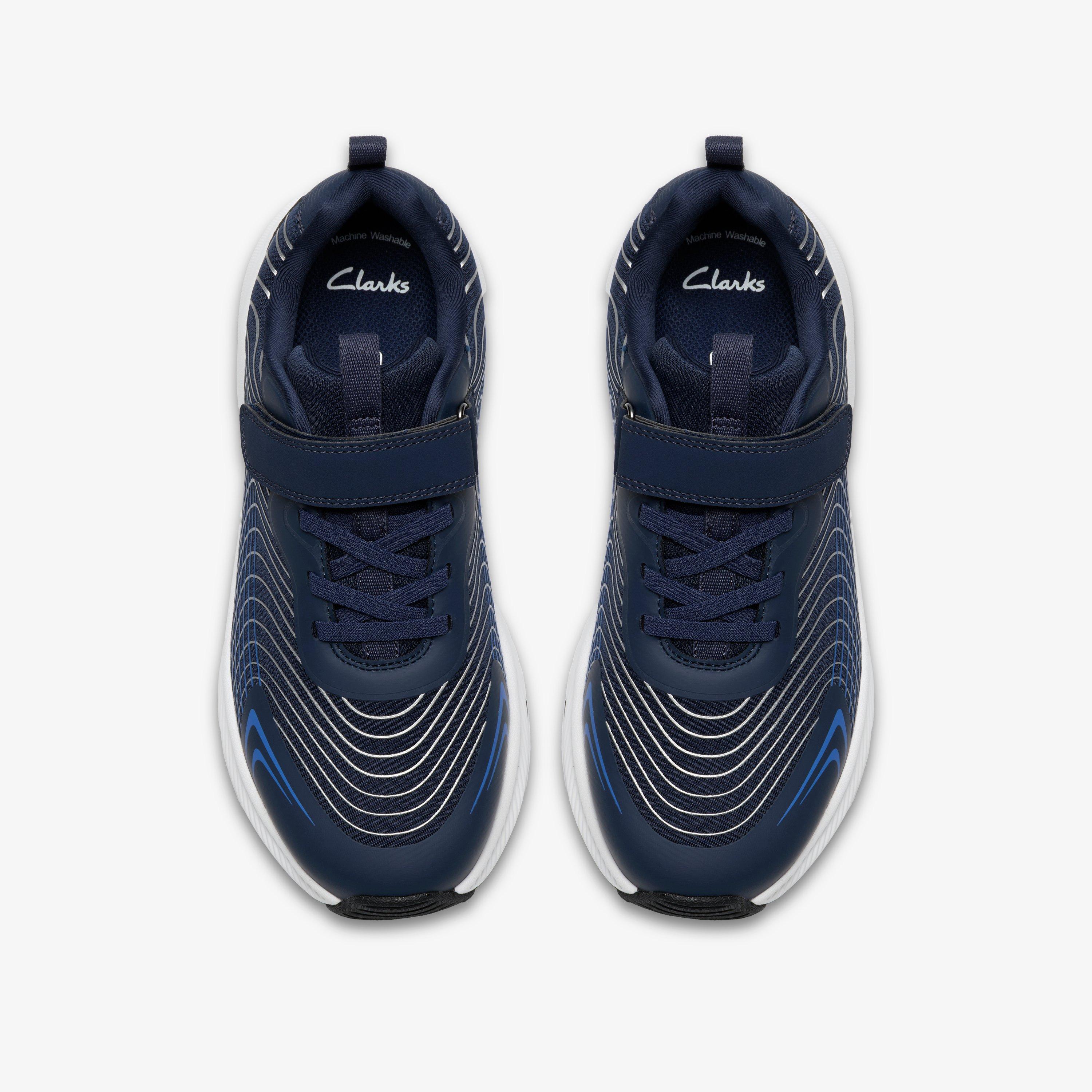 Deyes Dash Youth Navy/Blue Trainers, view 6 of 6