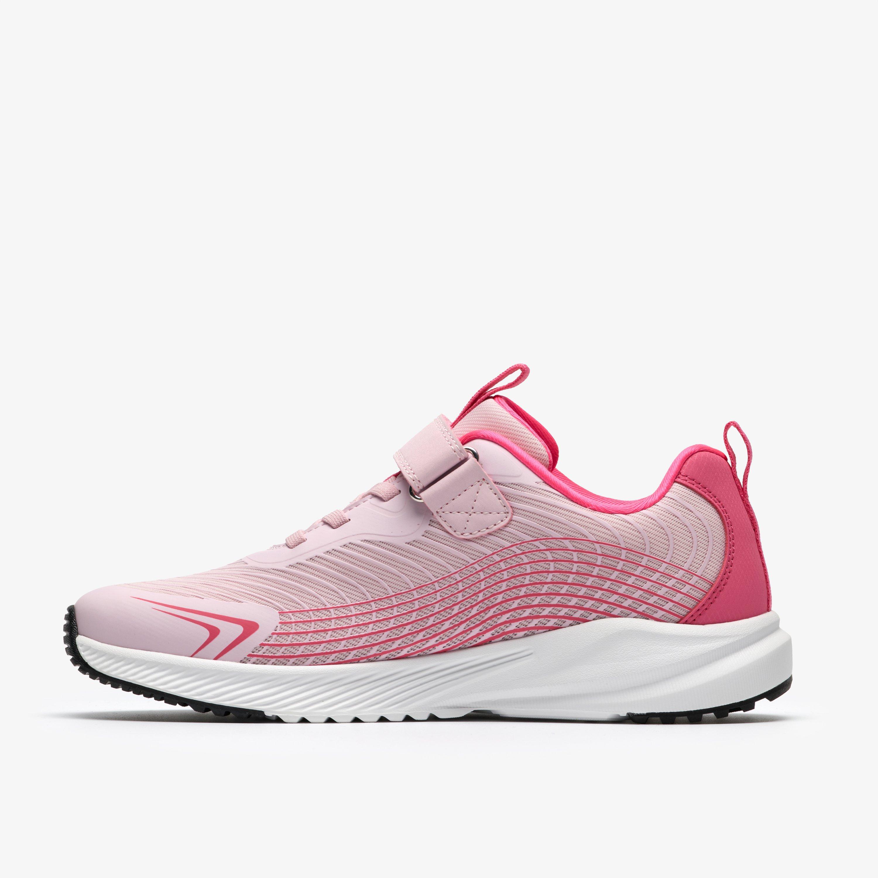 Deyes Dash Youth Pink Combination Trainers, view 2 of 6
