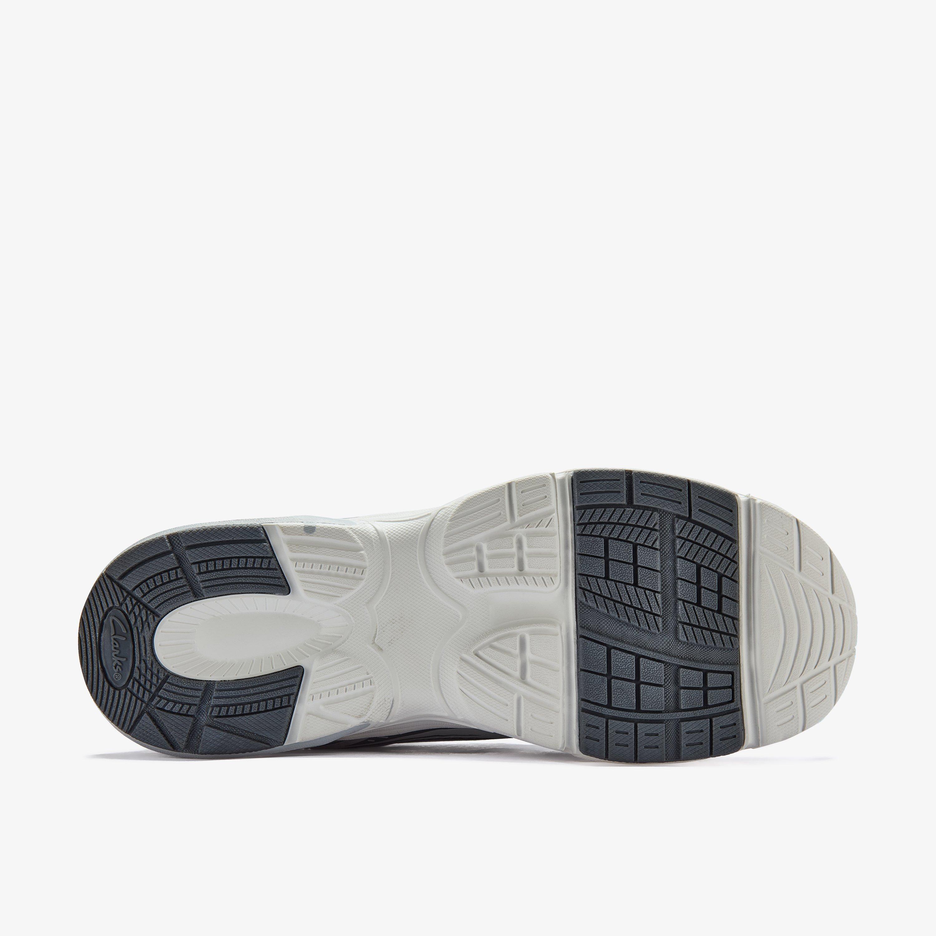 Crafton Move Older Grey Combination Trainers, view 3 of 6