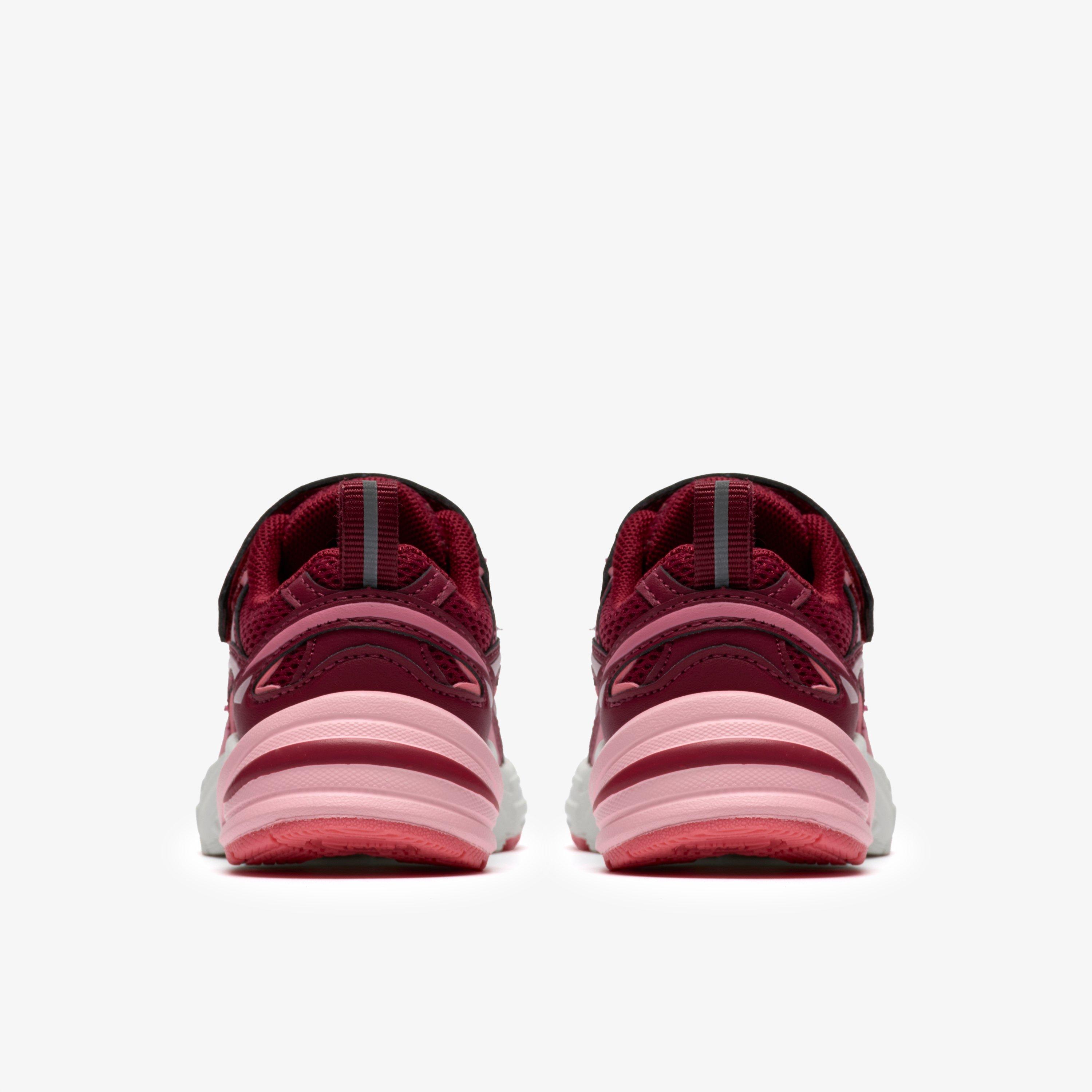 Crafton Move Toddler Pink Combination Synthetic Trainers, view 5 of 6