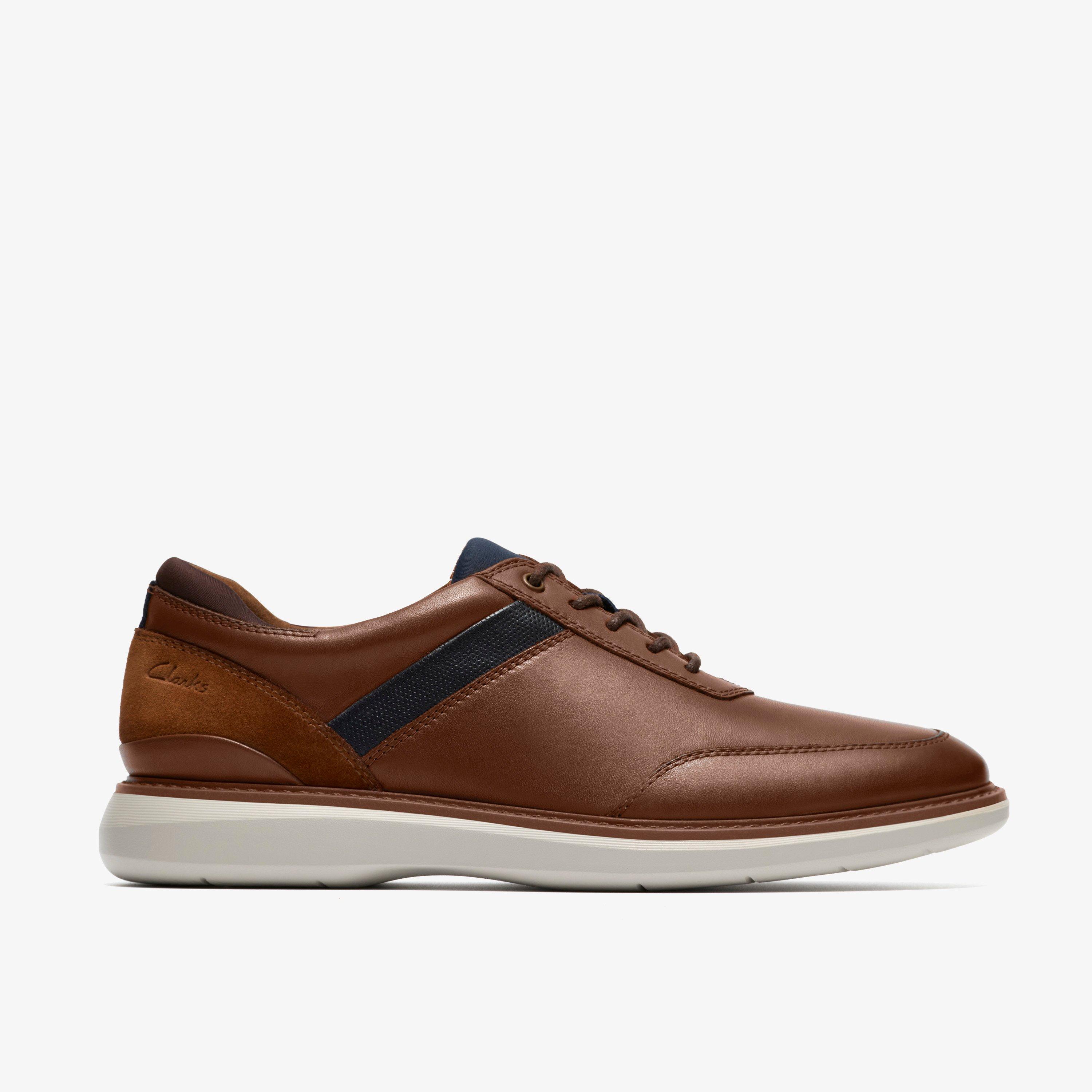 Brantin Style Tan Leather Oxfords, view 1 of 7