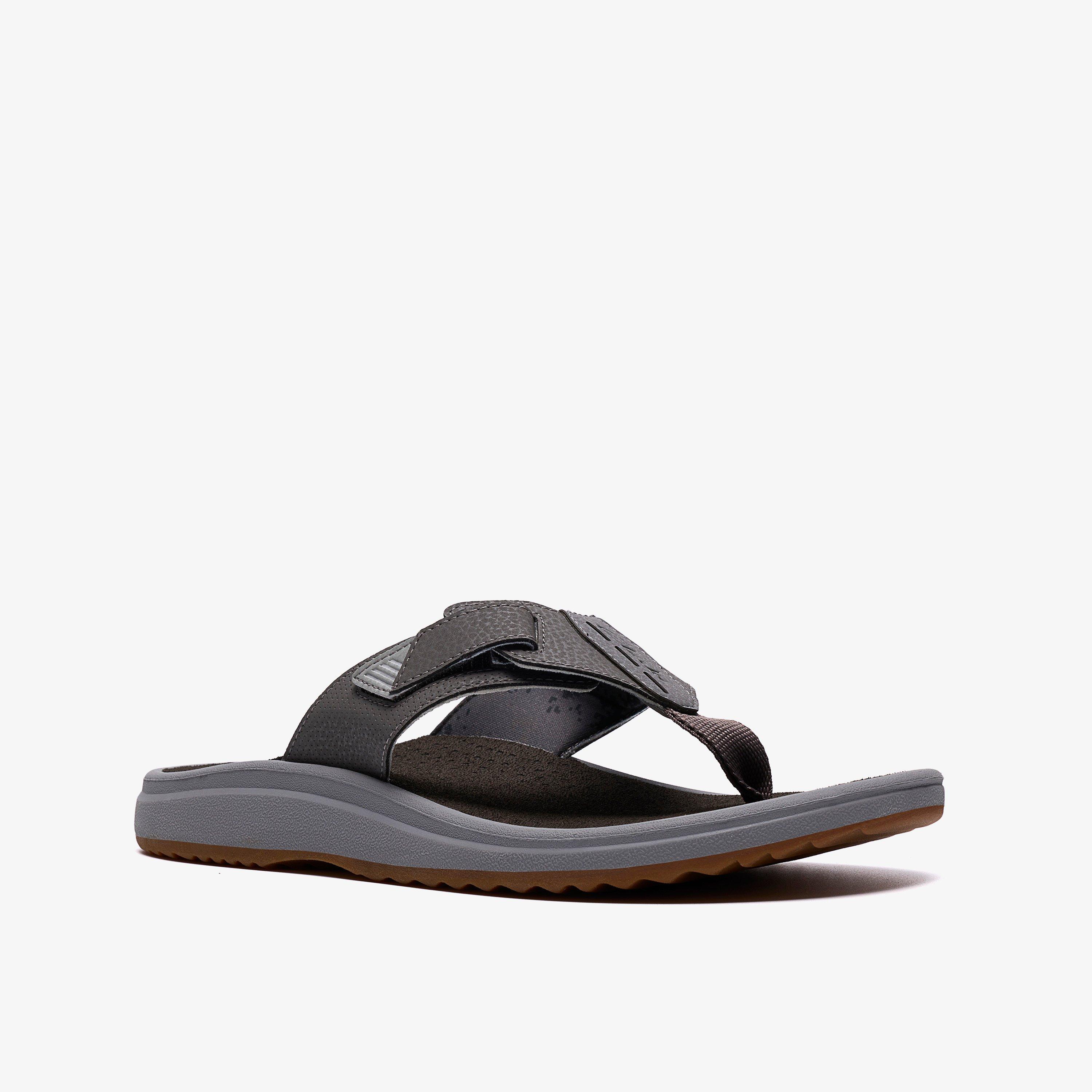 Men's Breeze Flip Flops — Grey