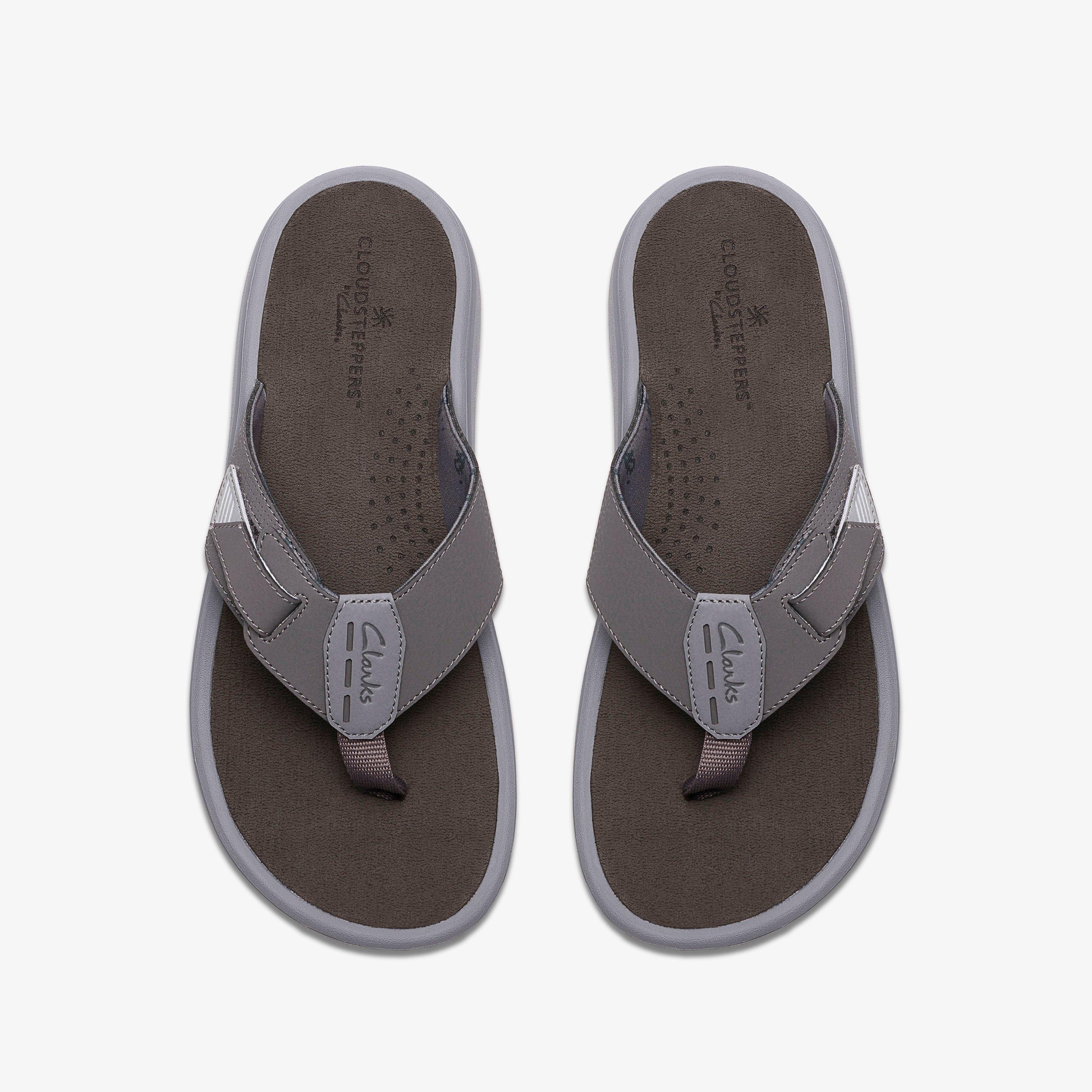 Men's Breeze Flip Flops — Grey