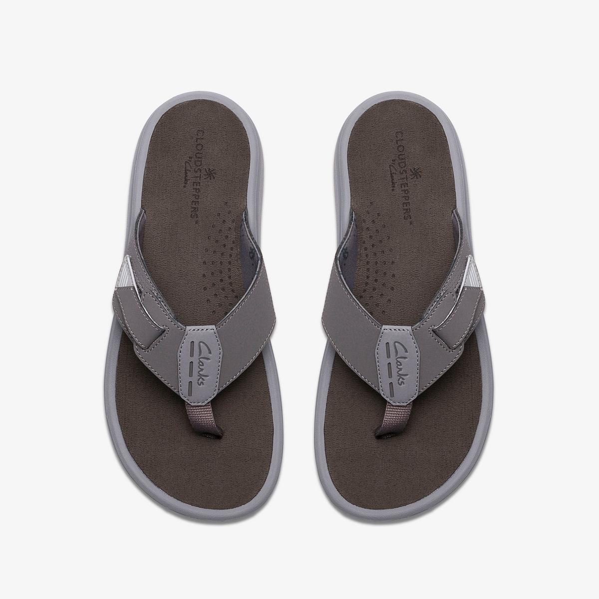 Men's Breeze Flip Flops — Grey