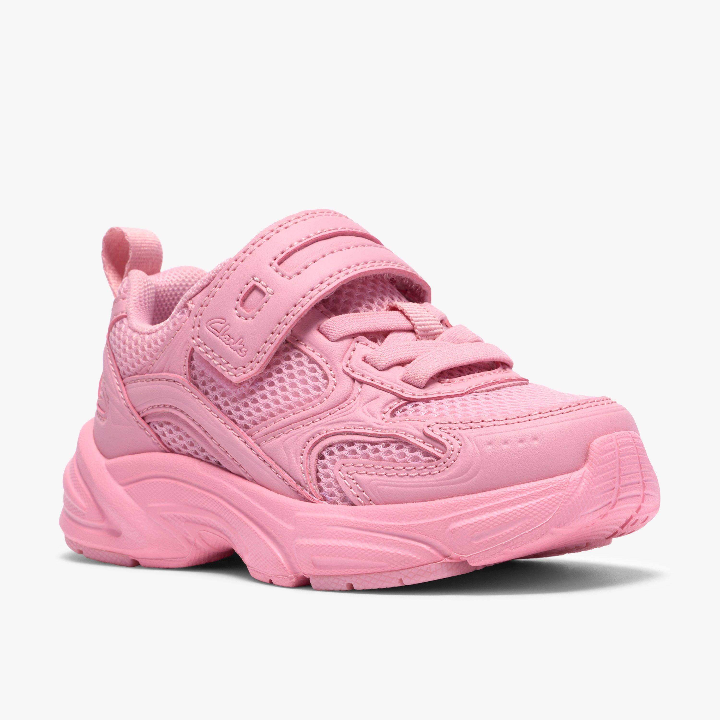 Crafton Park Toddler Pink Trainers, view 4 of 6
