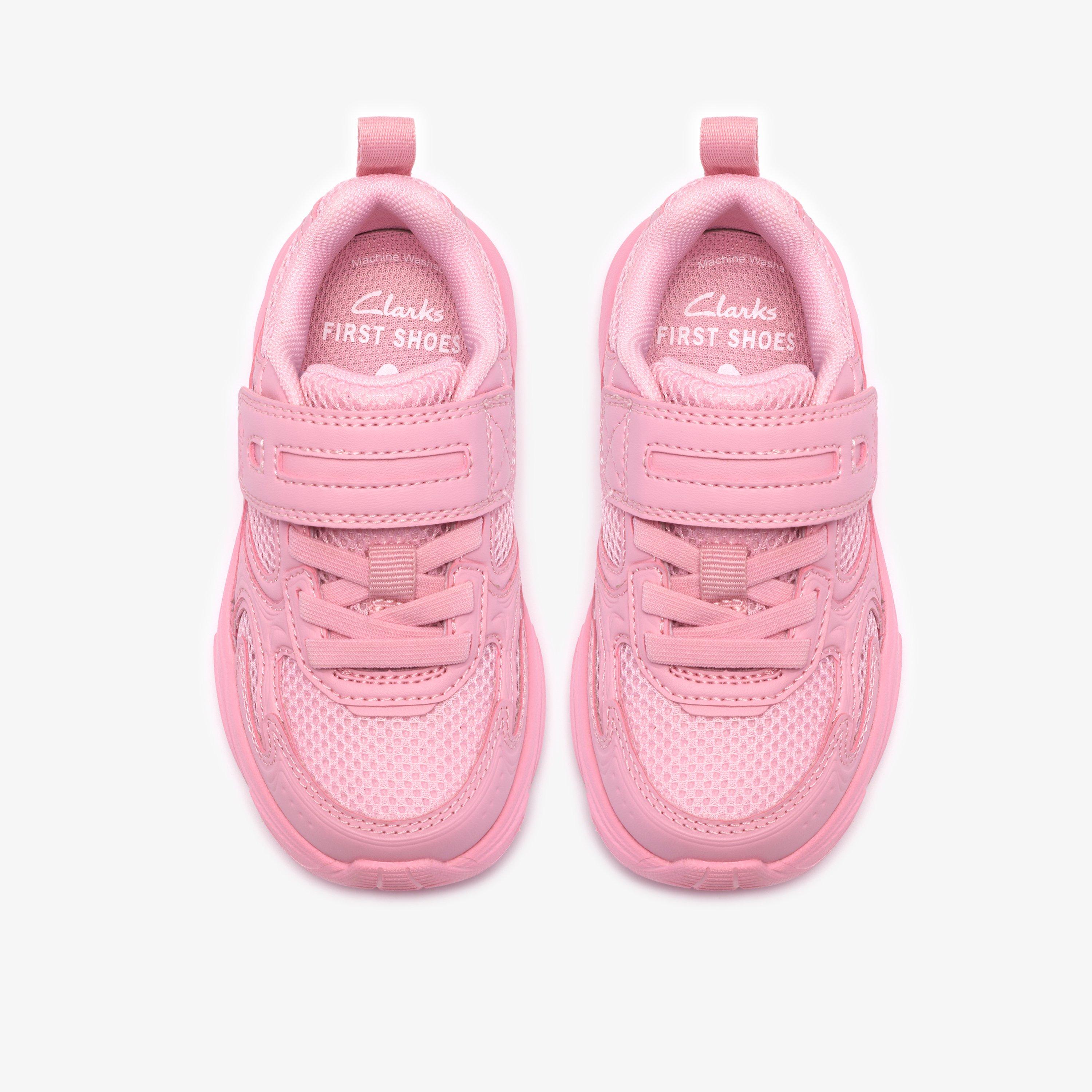 Crafton Park Toddler Pink Trainers, view 6 of 6