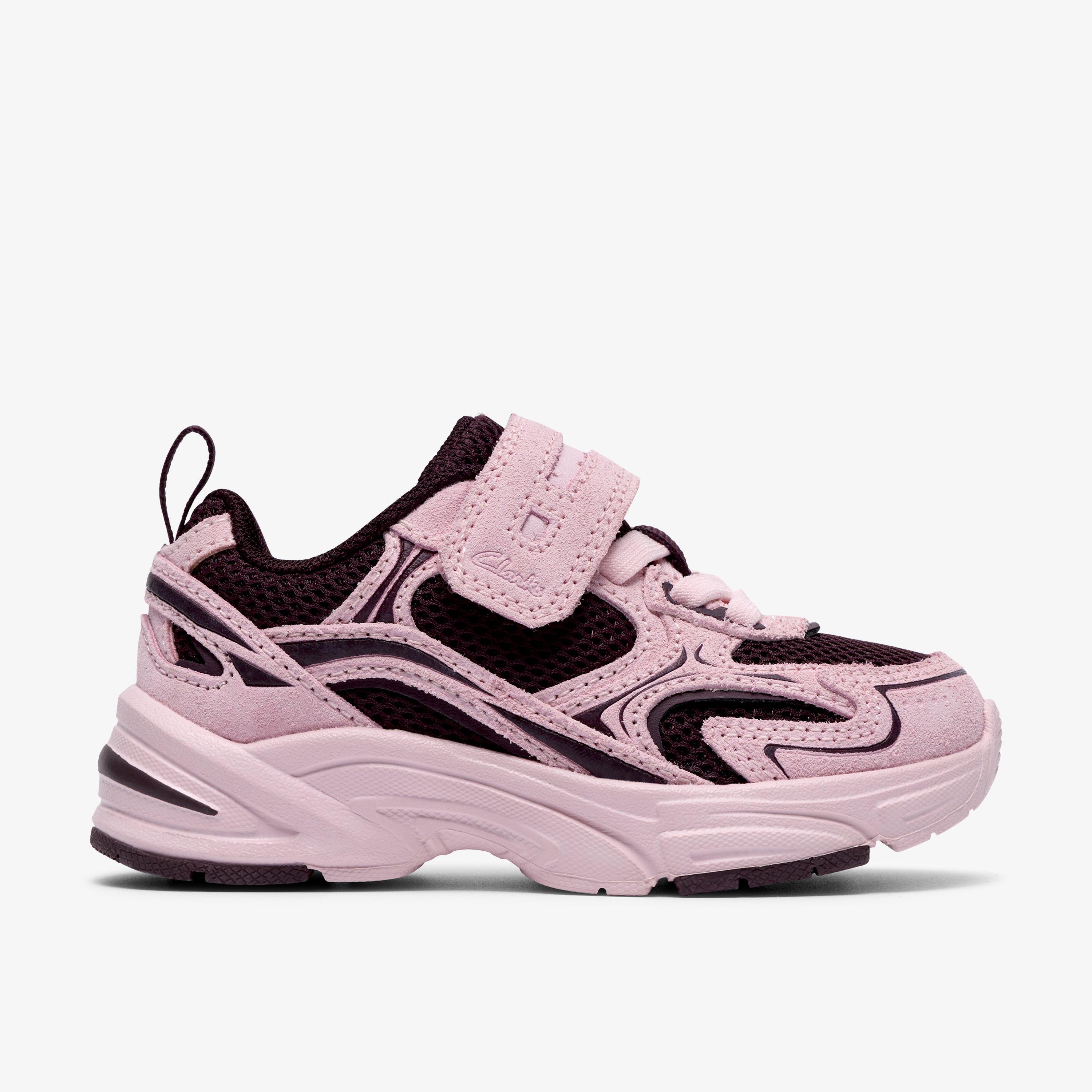 CraftonVibe Toddler Burgunder-Kombination Sneakers Klettverschluss, view 1 of 6