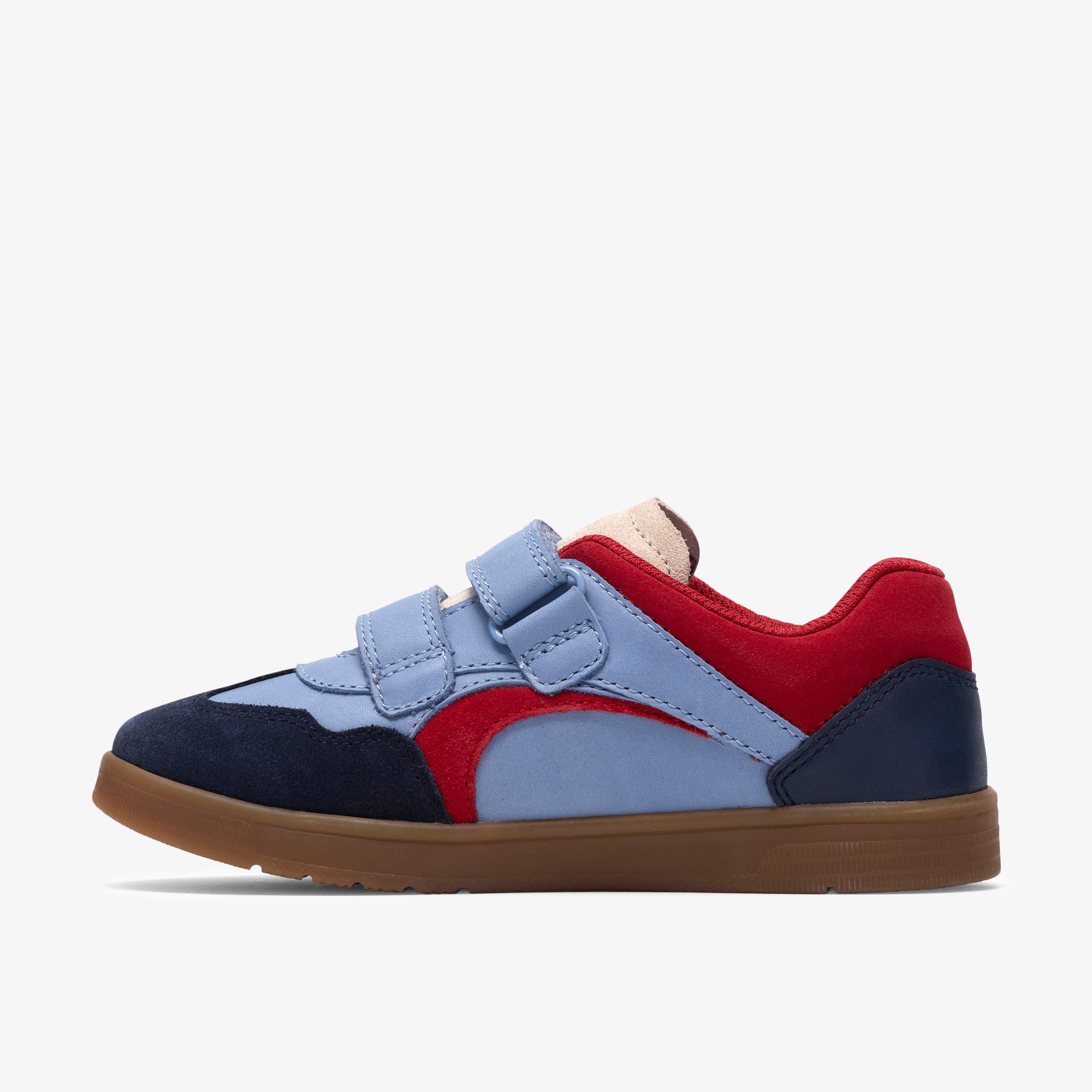 Disco Vibe Kid Blue Combination Trainers, view 2 of 6