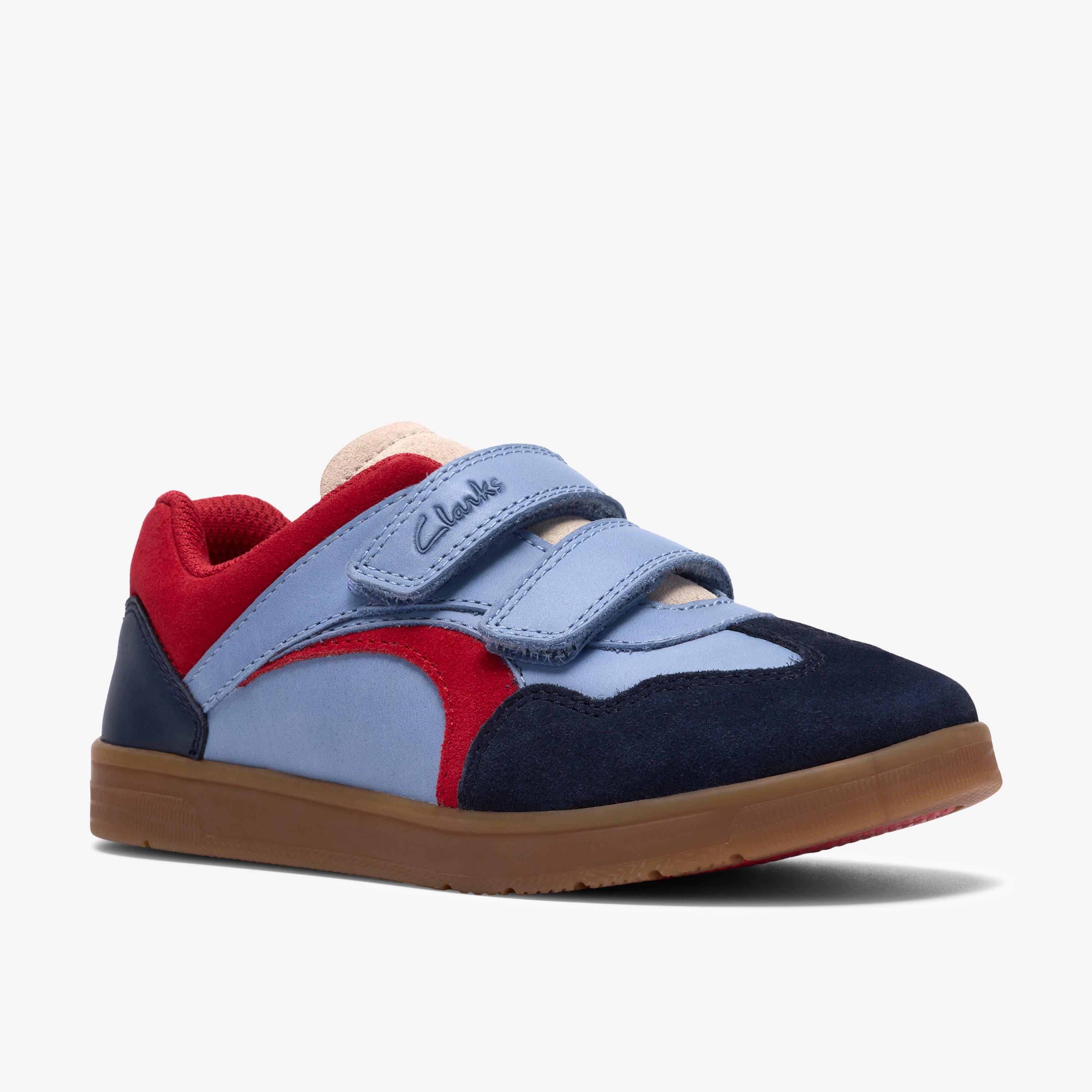 Disco Vibe Kid Blue Combination Trainers, view 4 of 6