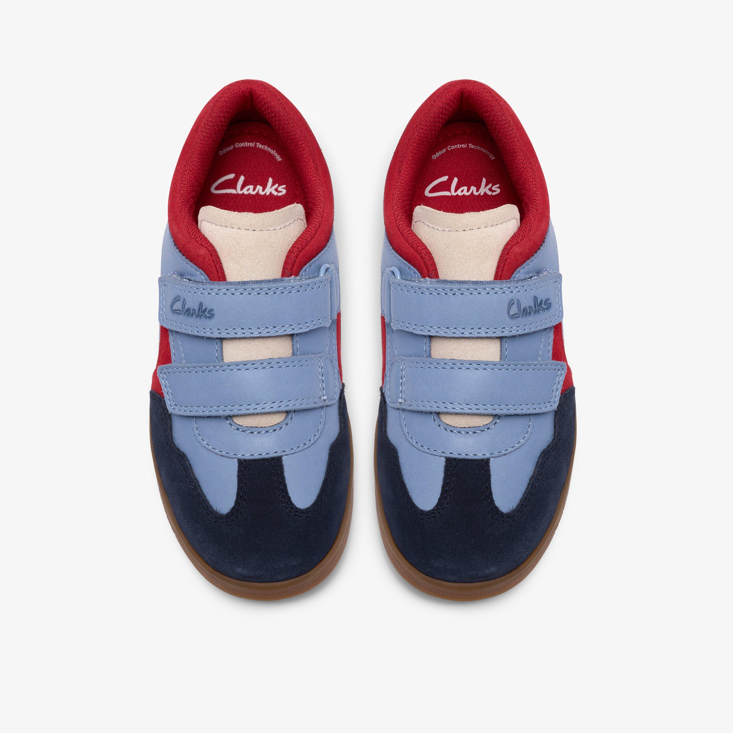 Disco Vibe Kid Blue Combination Trainers, view 6 of 6