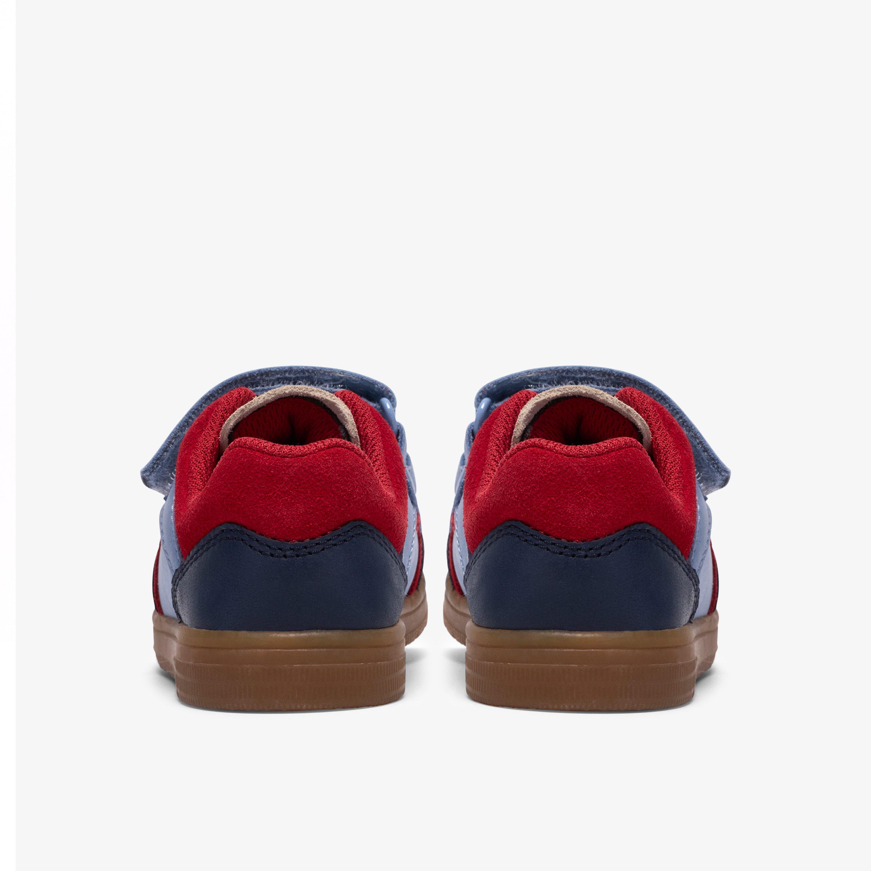 Disco Vibe Toddler Blue Combination Trainers, view 5 of 6