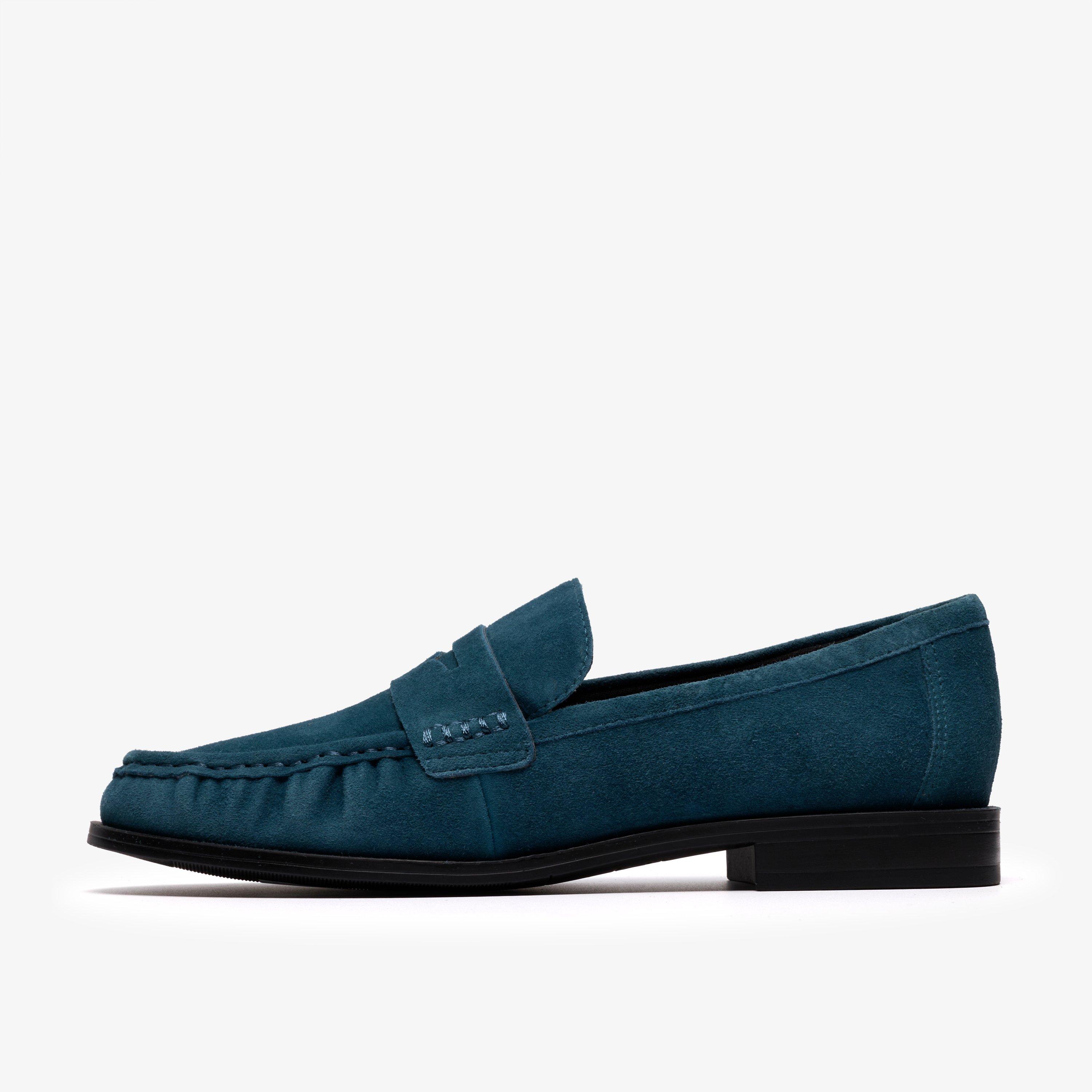 Alixea Walk Teal Suede