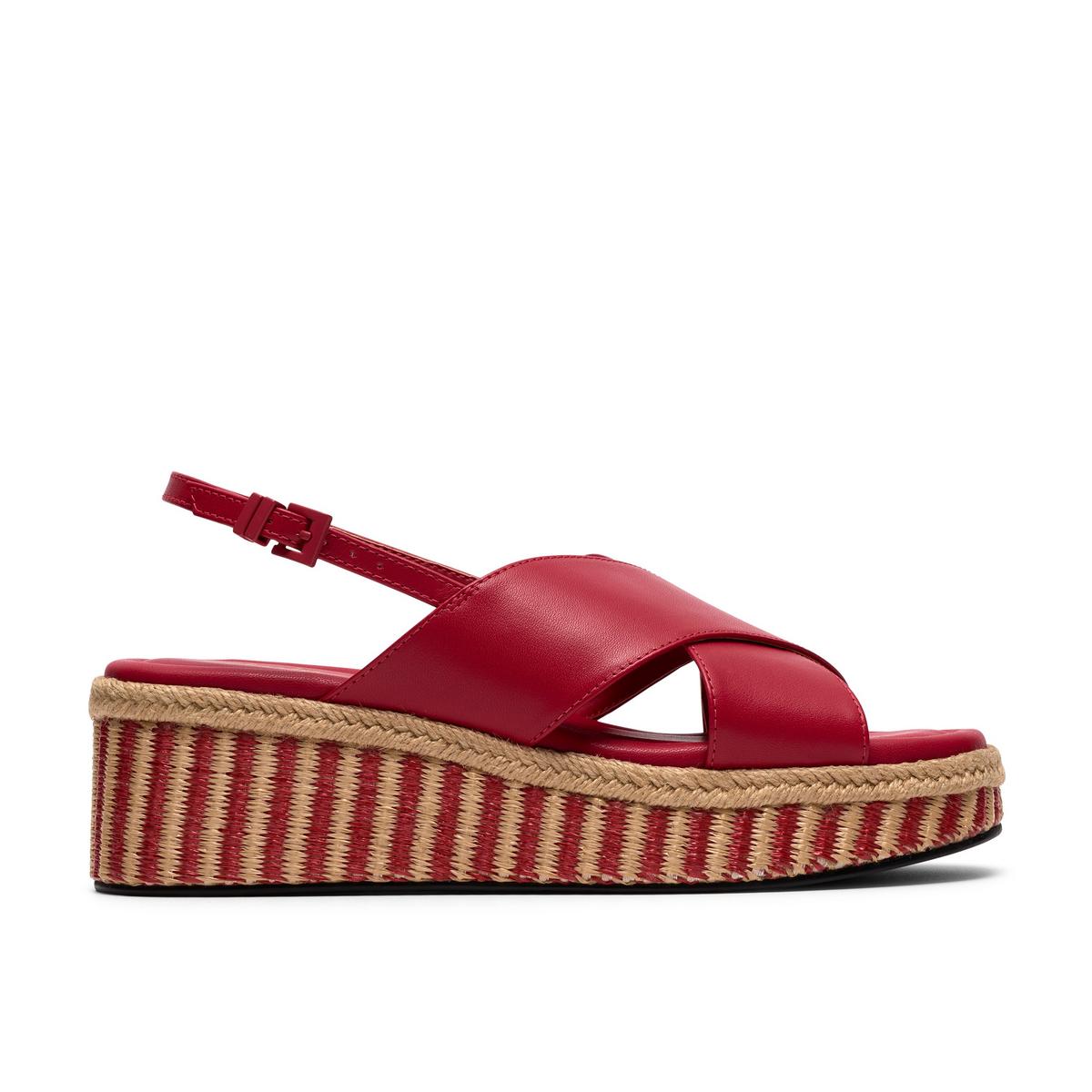 Clarks Womens Tessiah Cross 2 Wedges,Strappy Sandals