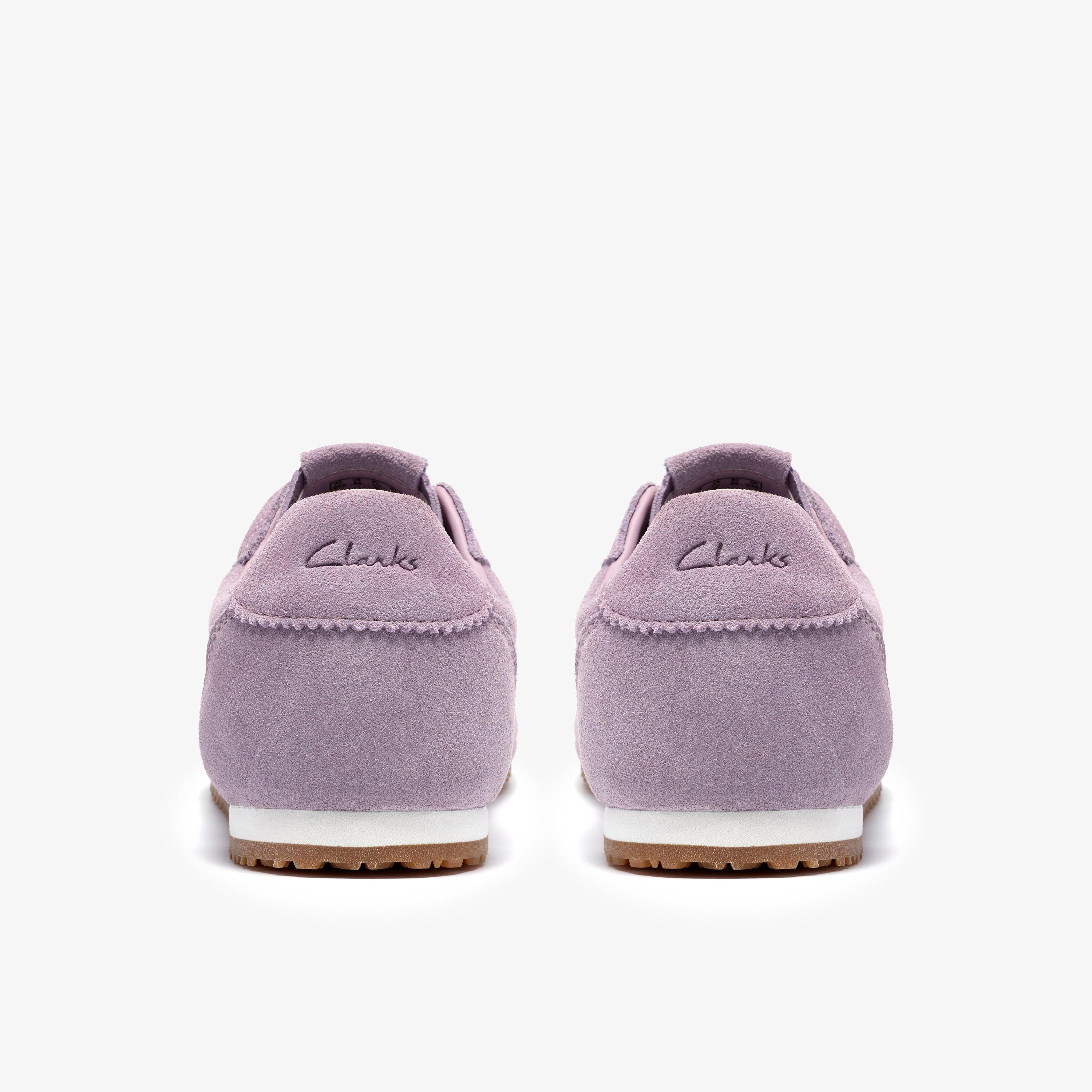 Clarks Mocassini Donna Zylah May – Colore Camoscio Malva, Tomaia In Pelle E Suola Flessibile – Taglia 39 EU