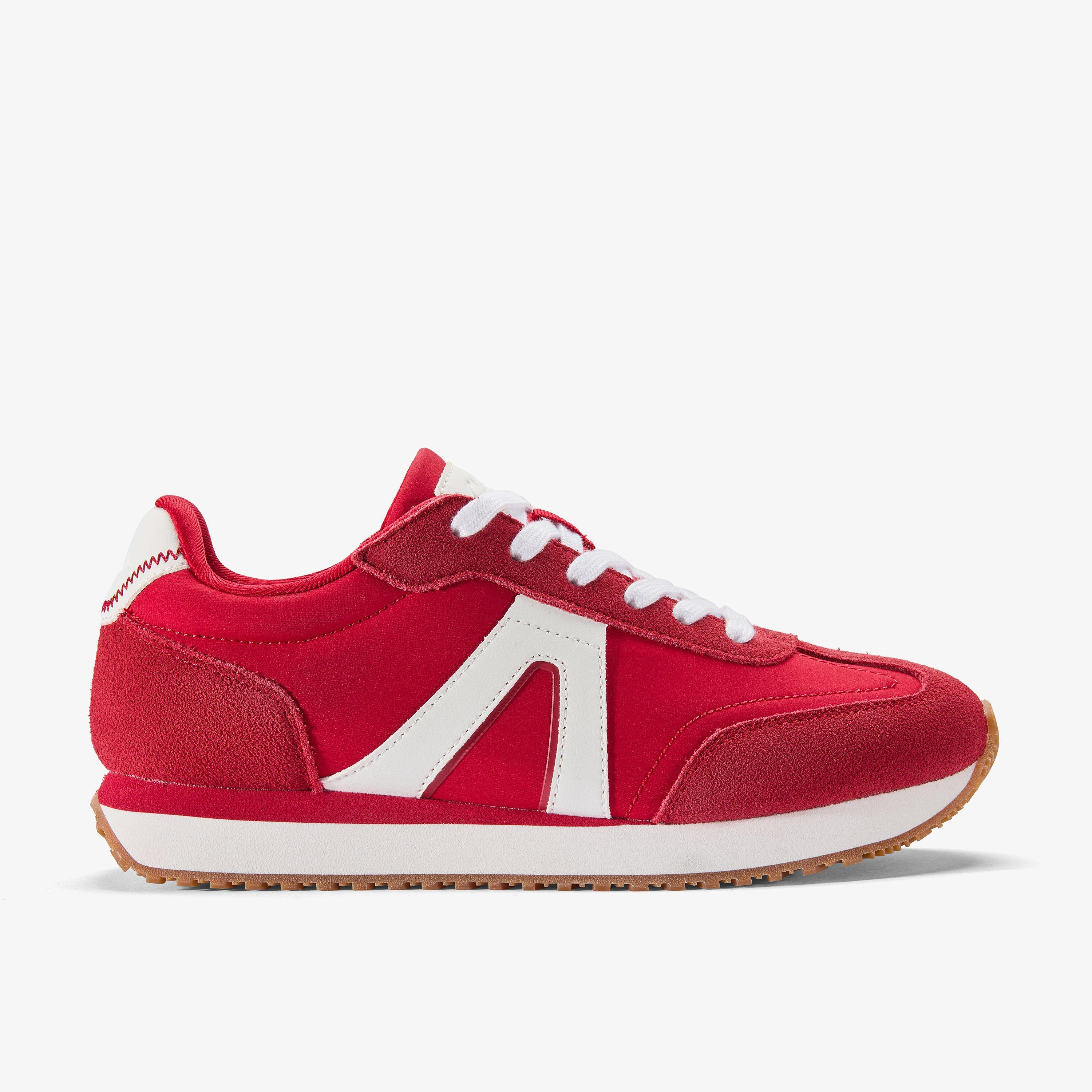 Calo Run Red Combination Trainers, view 1 of 6