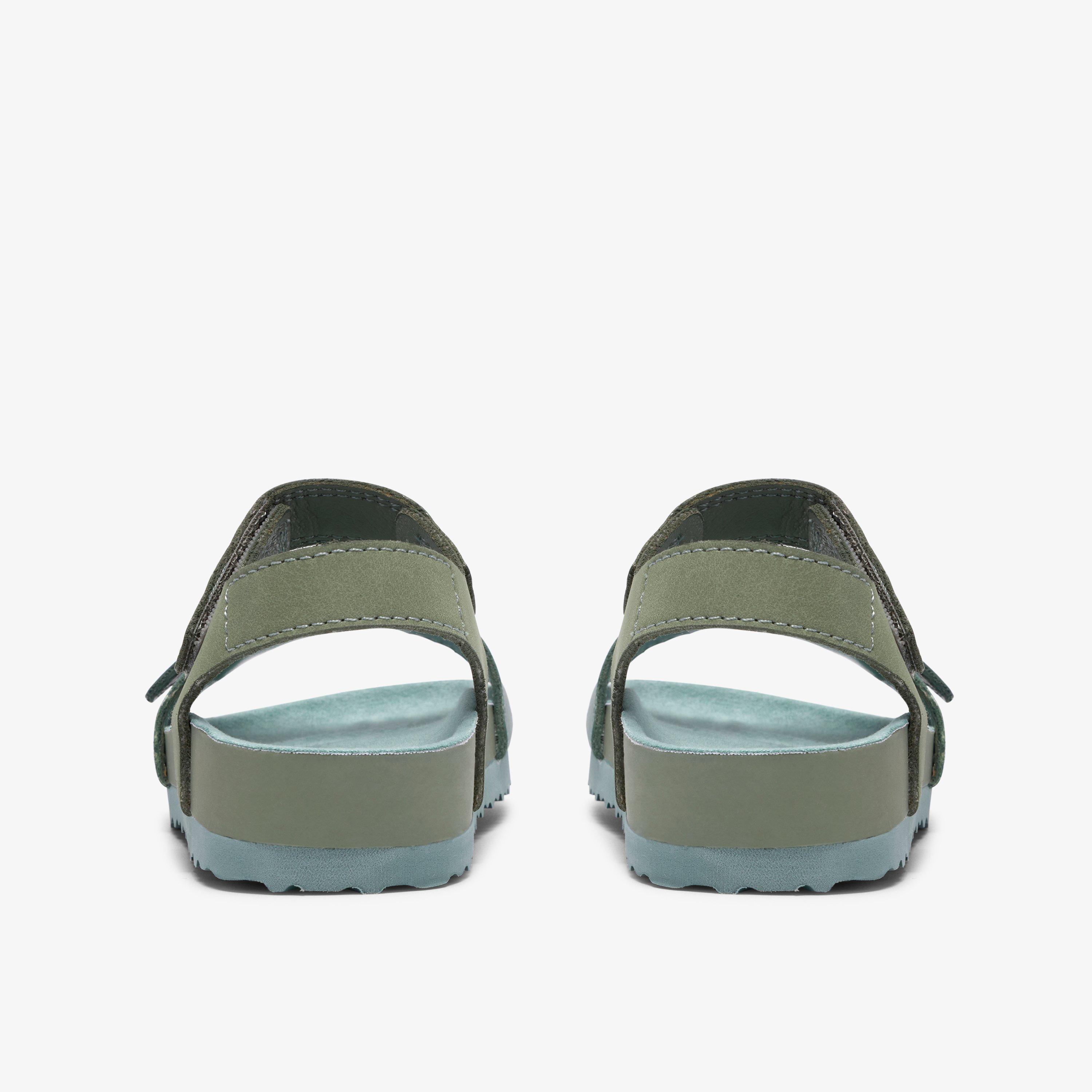Bali Free Toddler Khaki Combination Flat Sandals, view 5 of 6