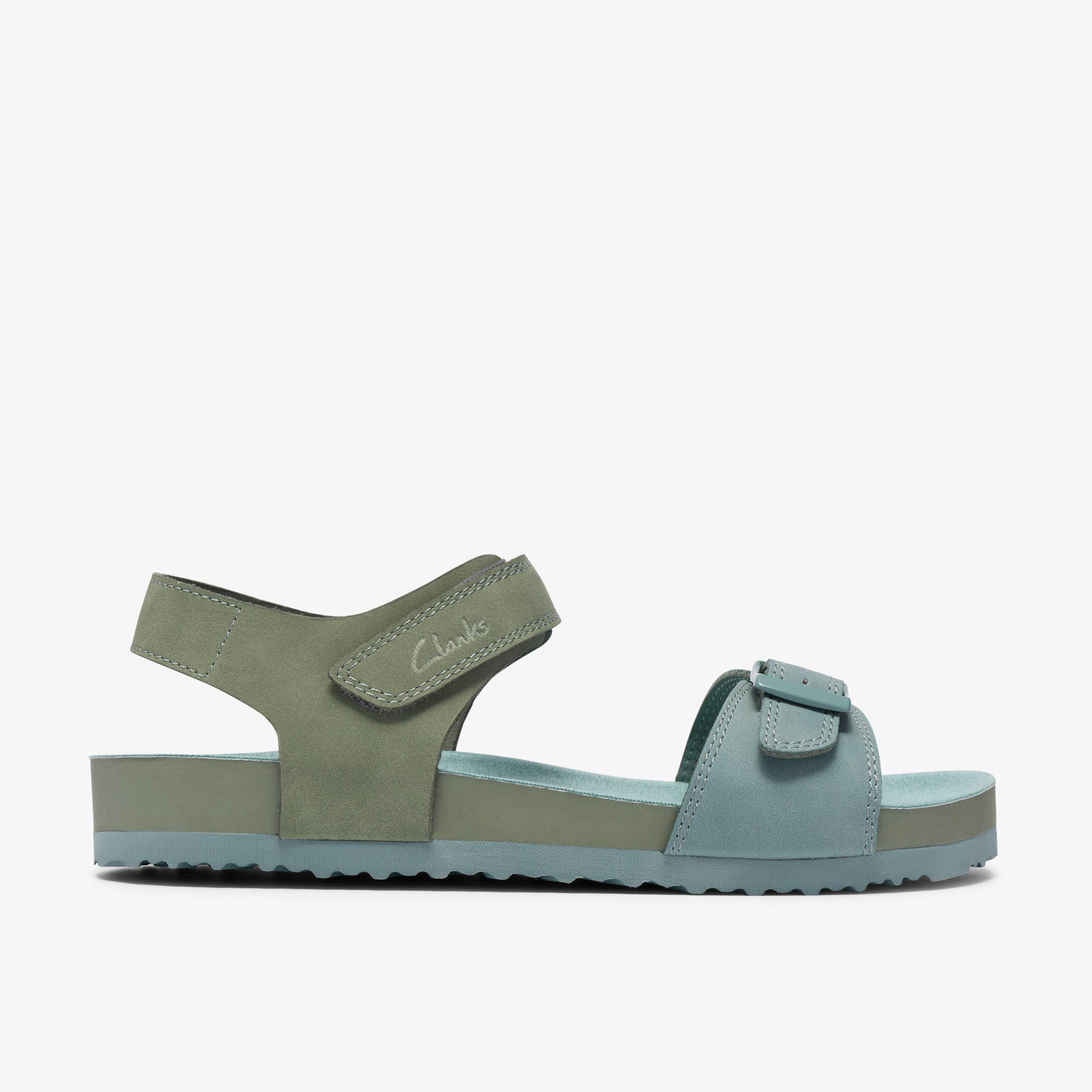 Bali Free Kid Khaki Combination Flat Sandals, view 1 of 6