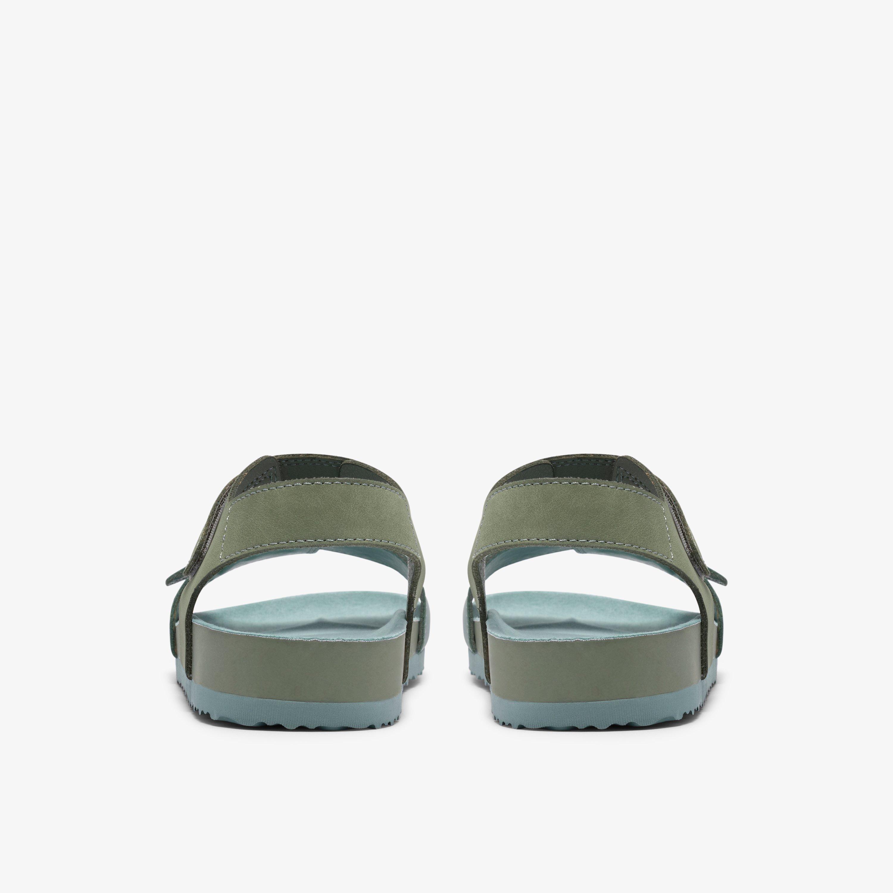 Bali Free Kid Khaki Combination Flat Sandals, view 5 of 6