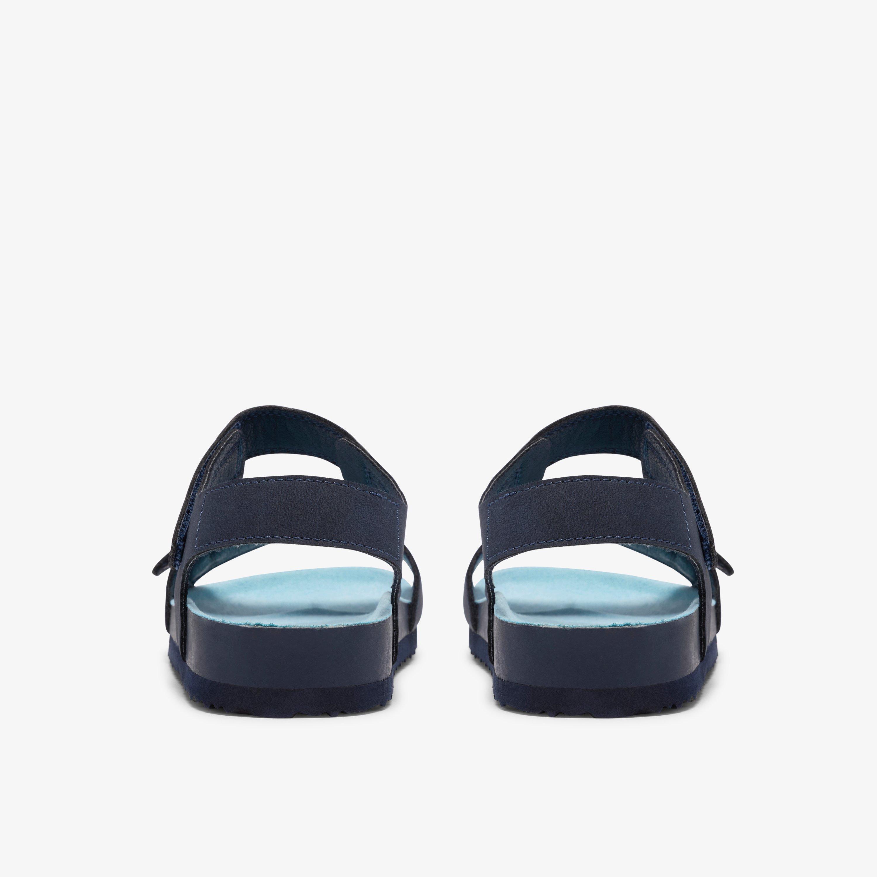 Bali Free Kid Navy Flat Sandals, view 5 of 6