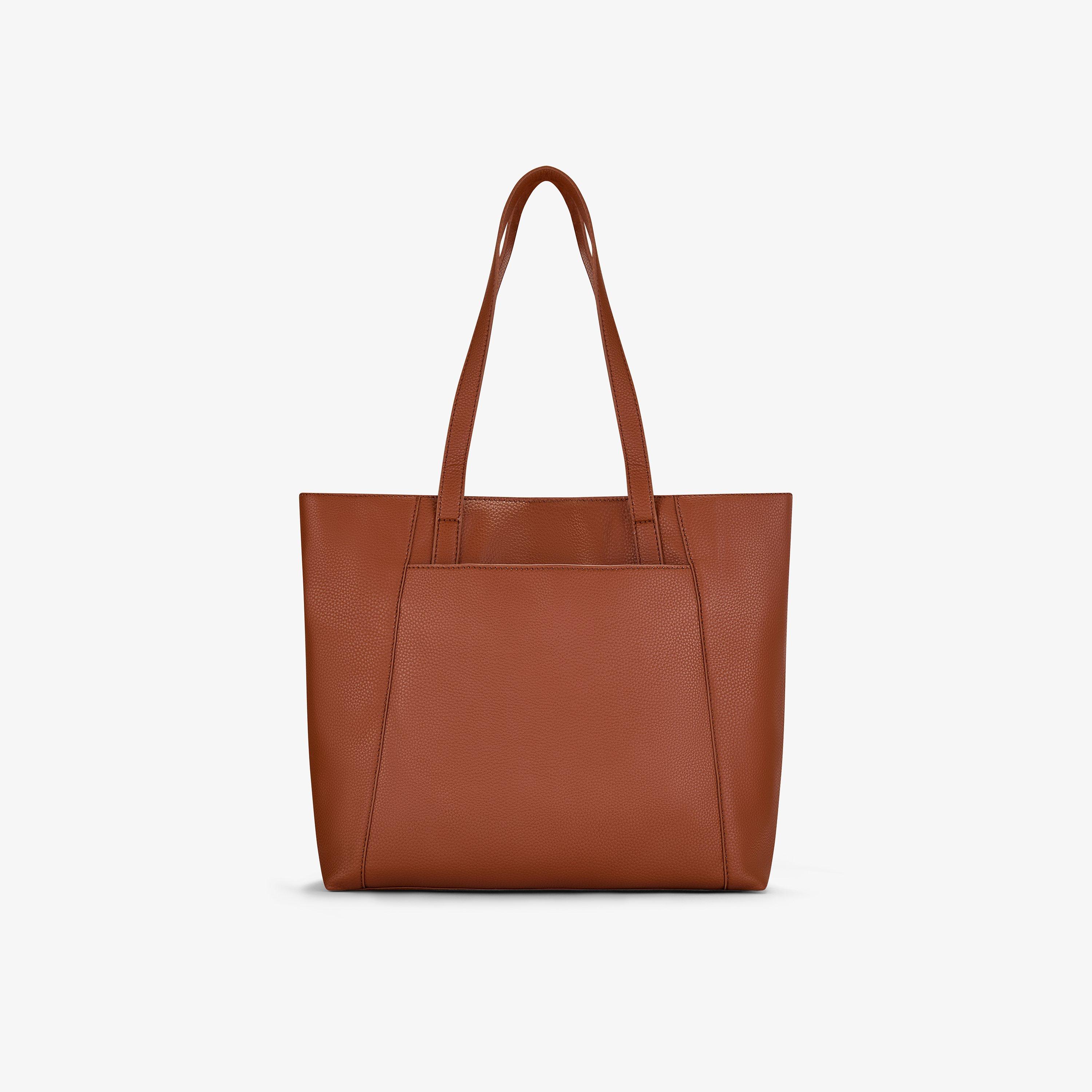 A-Line Tote Tan Tote Bag Shoulder Bags, view 2 of 5