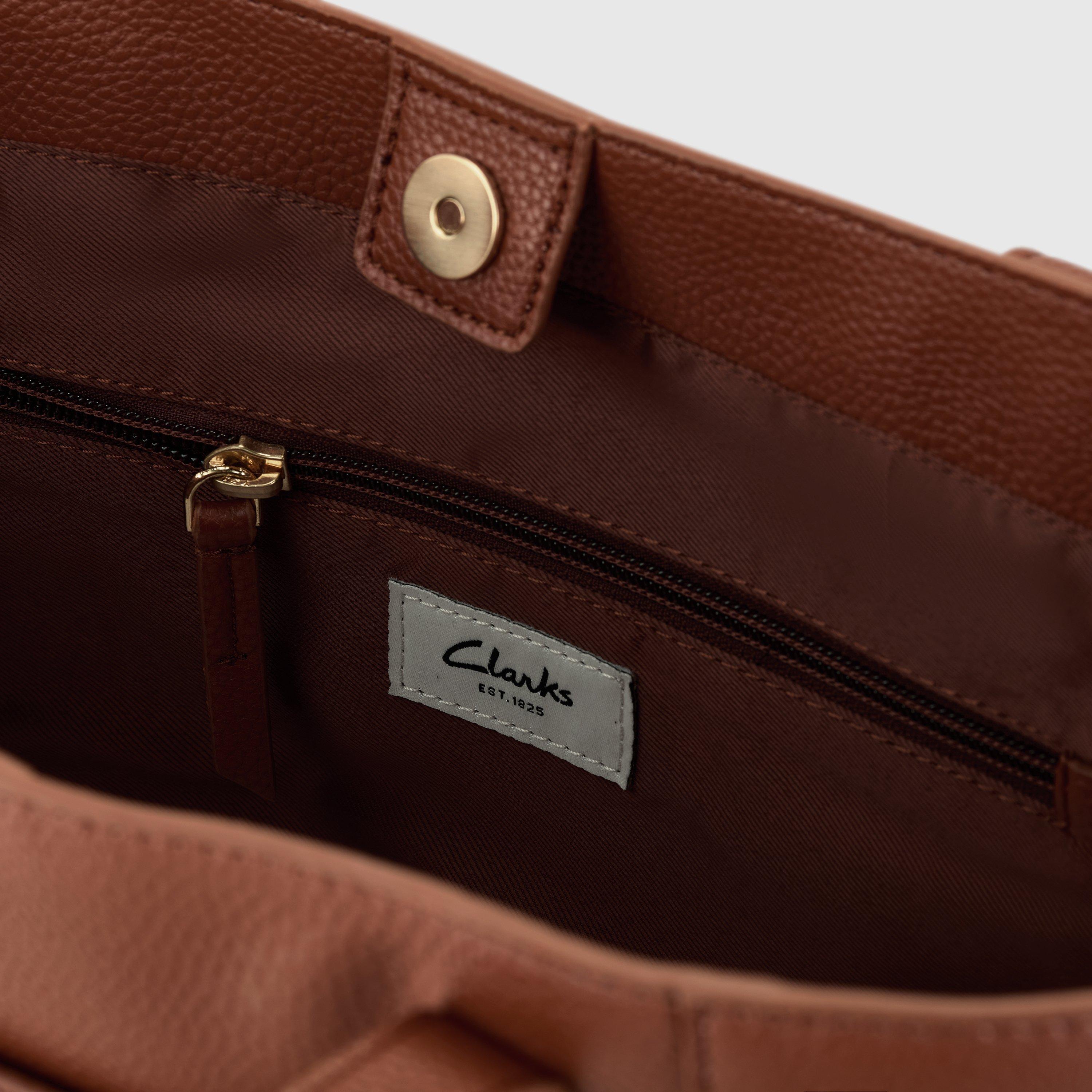 A-Line Tote Tan Tote Bag Shoulder Bags, view 4 of 5