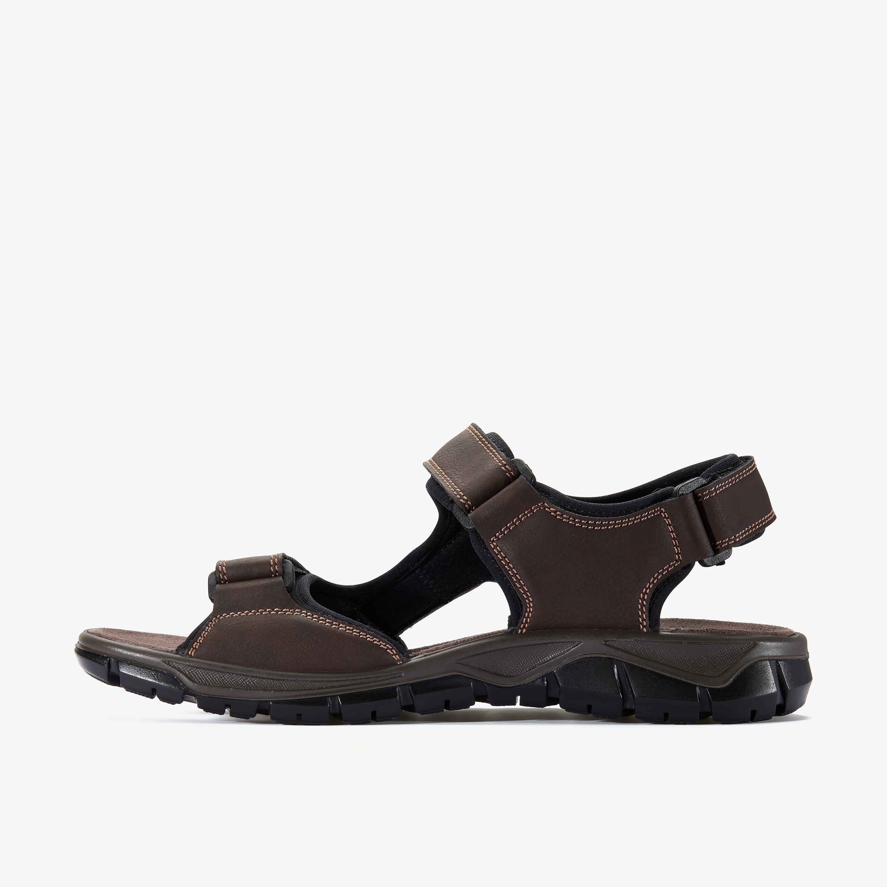Napoli Tide Brown Flat Sandals Fisherman Sandals, view 2 of 6