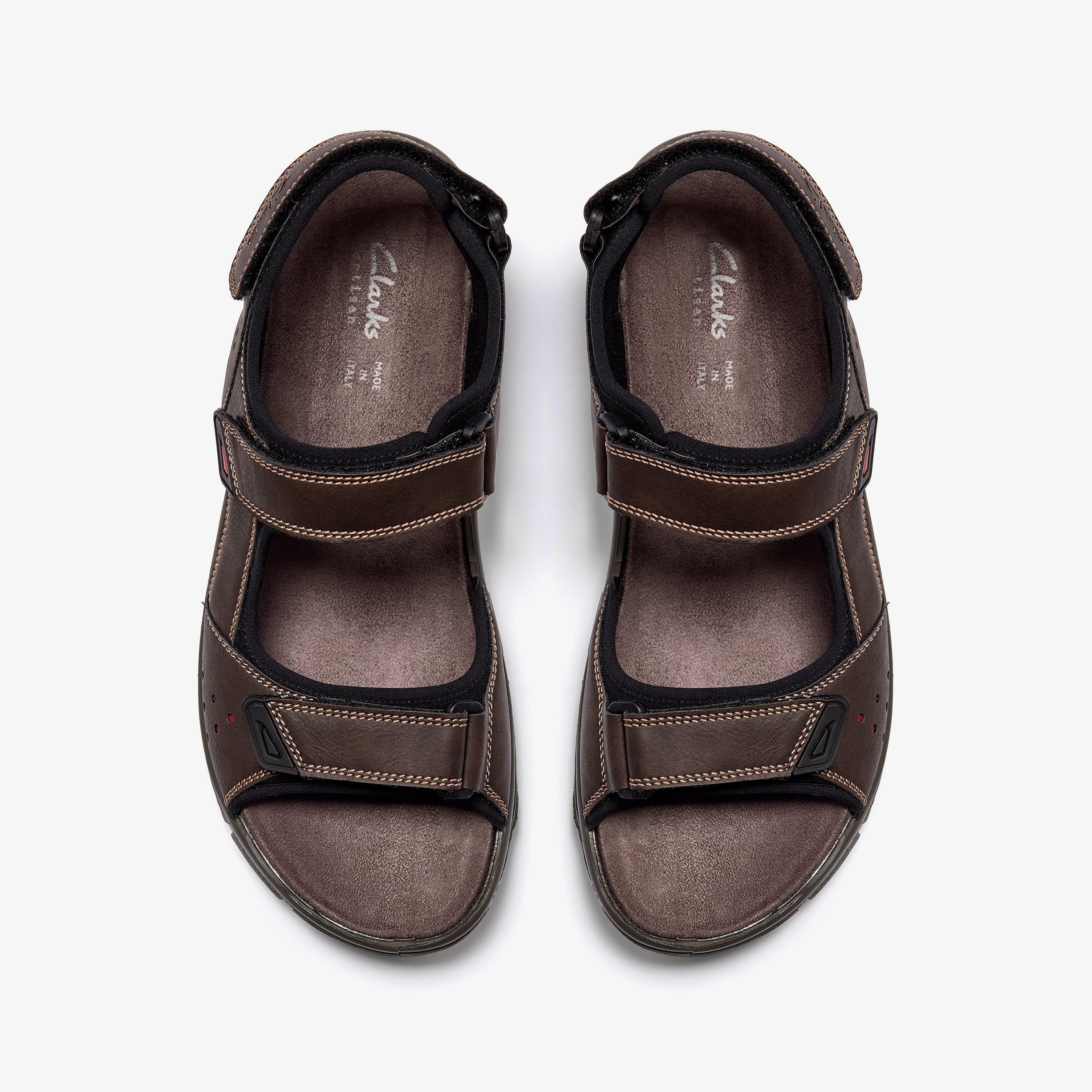 Napoli Tide Brown Flat Sandals Fisherman Sandals, view 6 of 6
