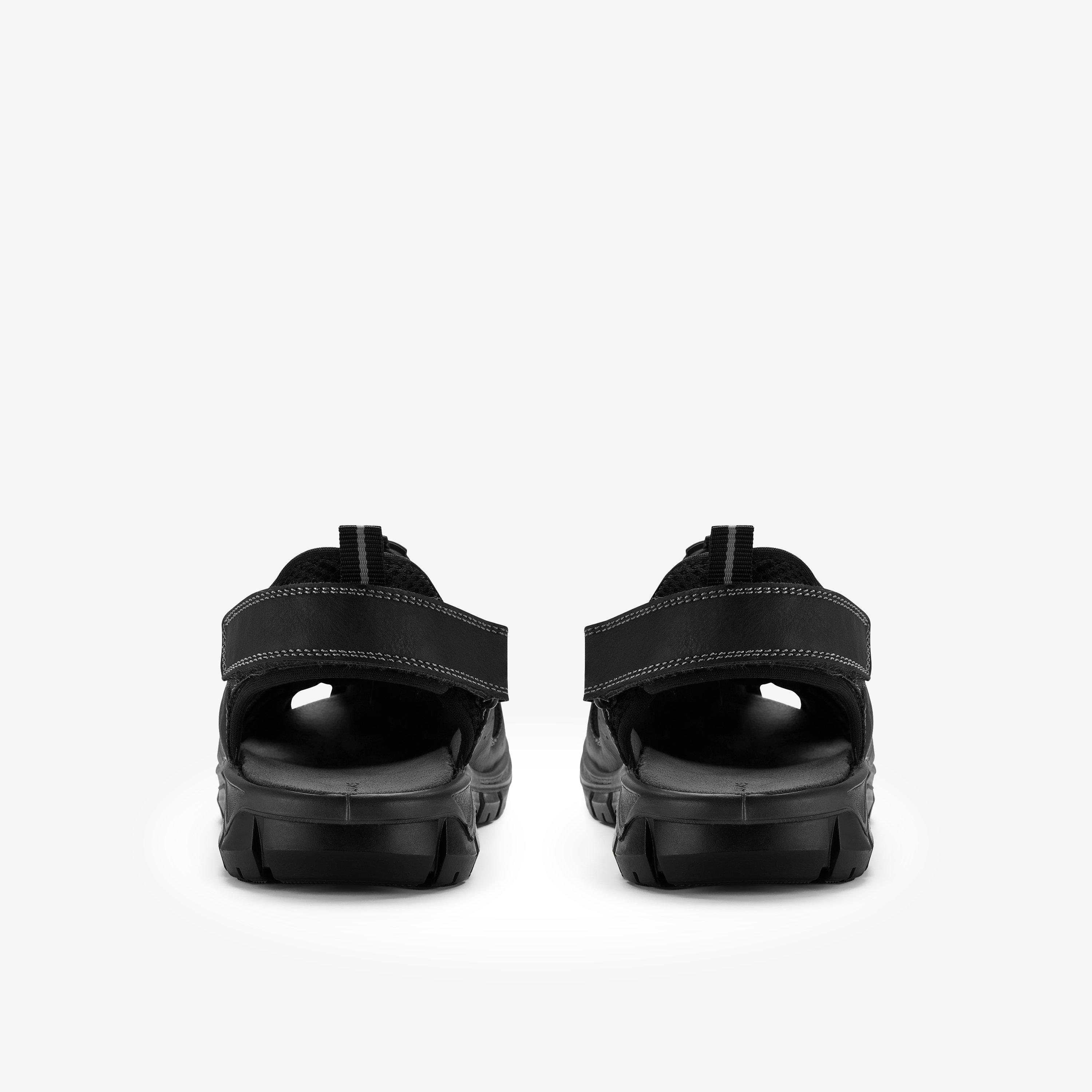 Napoli Fish Black Fisherman Sandals Flat Sandals, view 5 of 6
