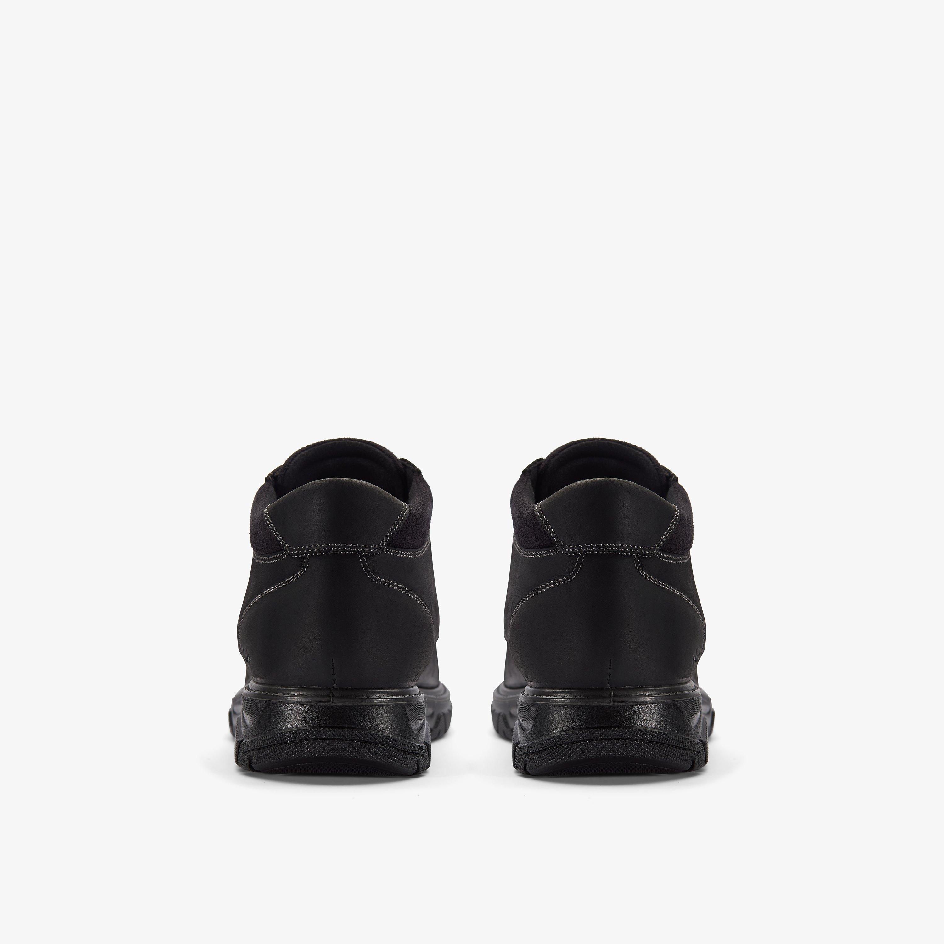 Renzo Mid Schwarzes Leder Stiefeletten, view 4 of 6