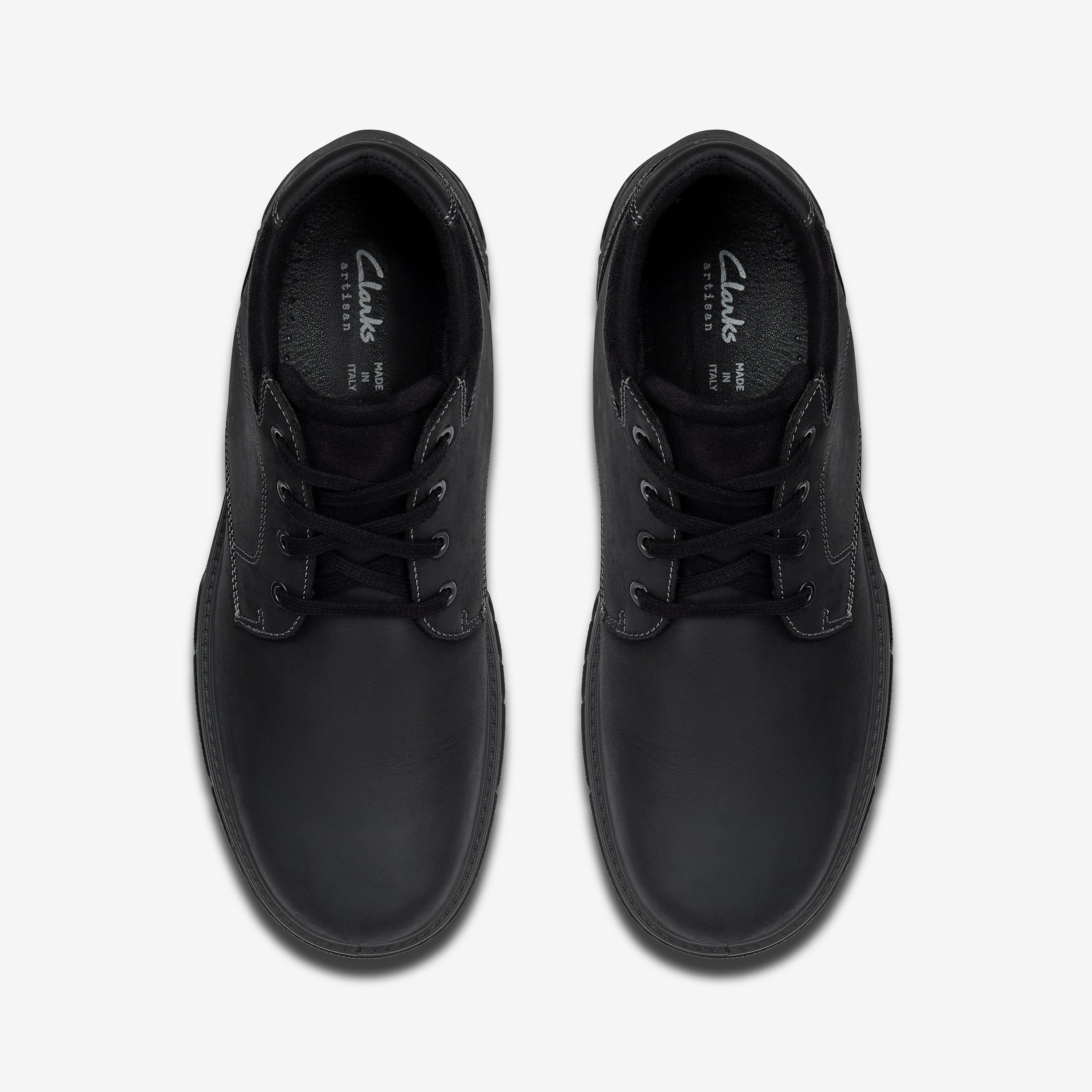 Renzo Mid Schwarzes Leder Stiefeletten, view 6 of 6