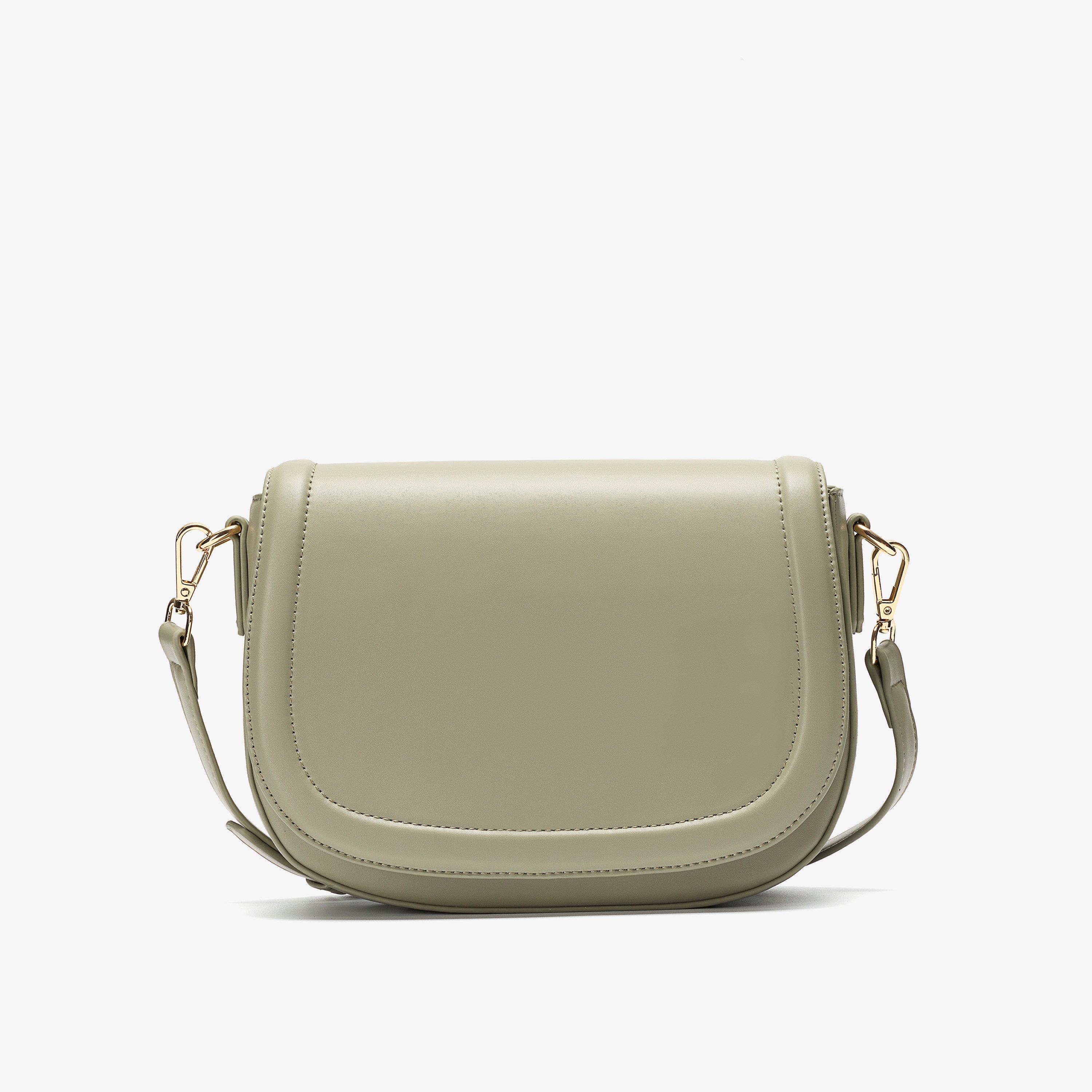 Livia Saddle Sage Cross Body Bag, view 1 of 6