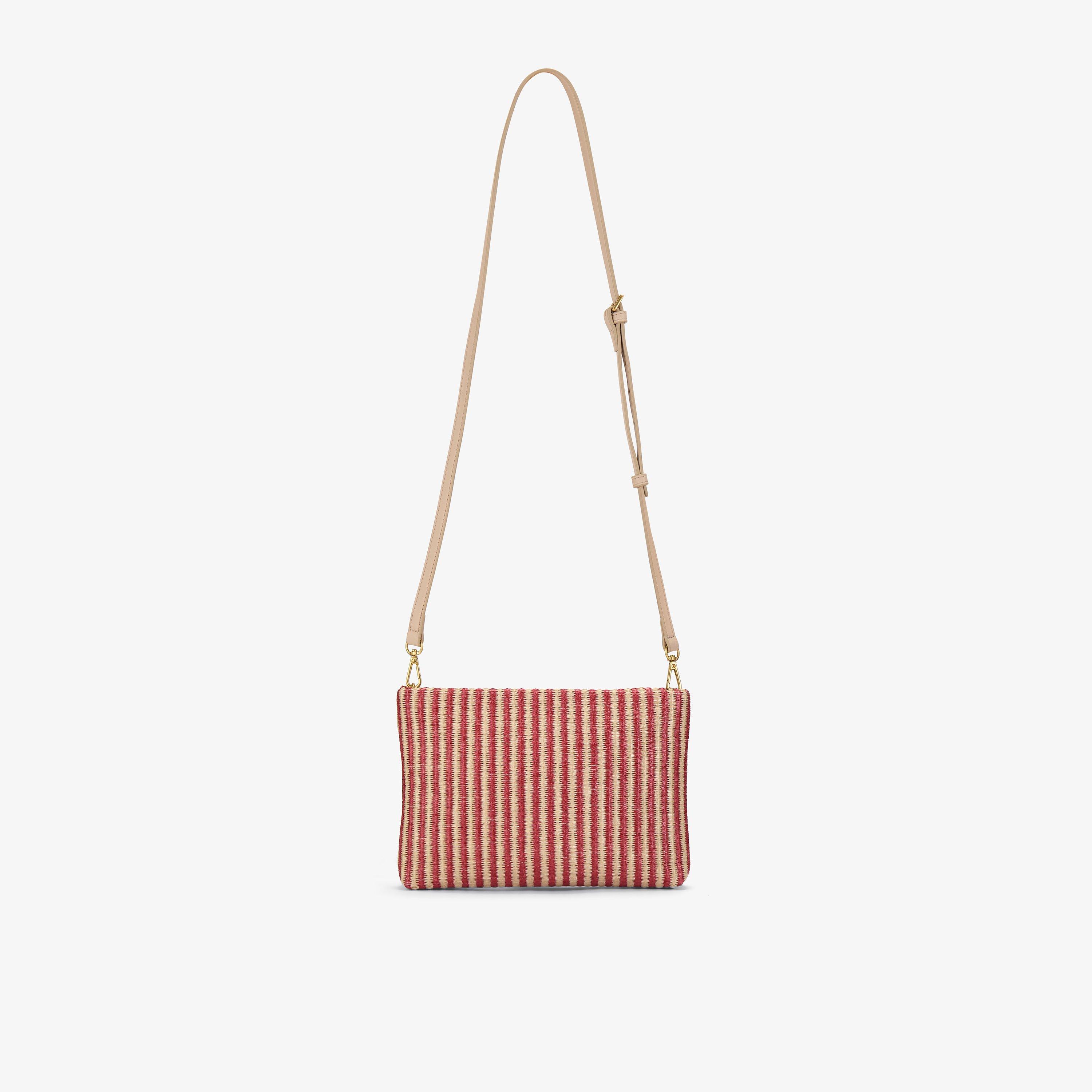 Summer Pouch Natural/Red Clutch Bag, view 1 of 5