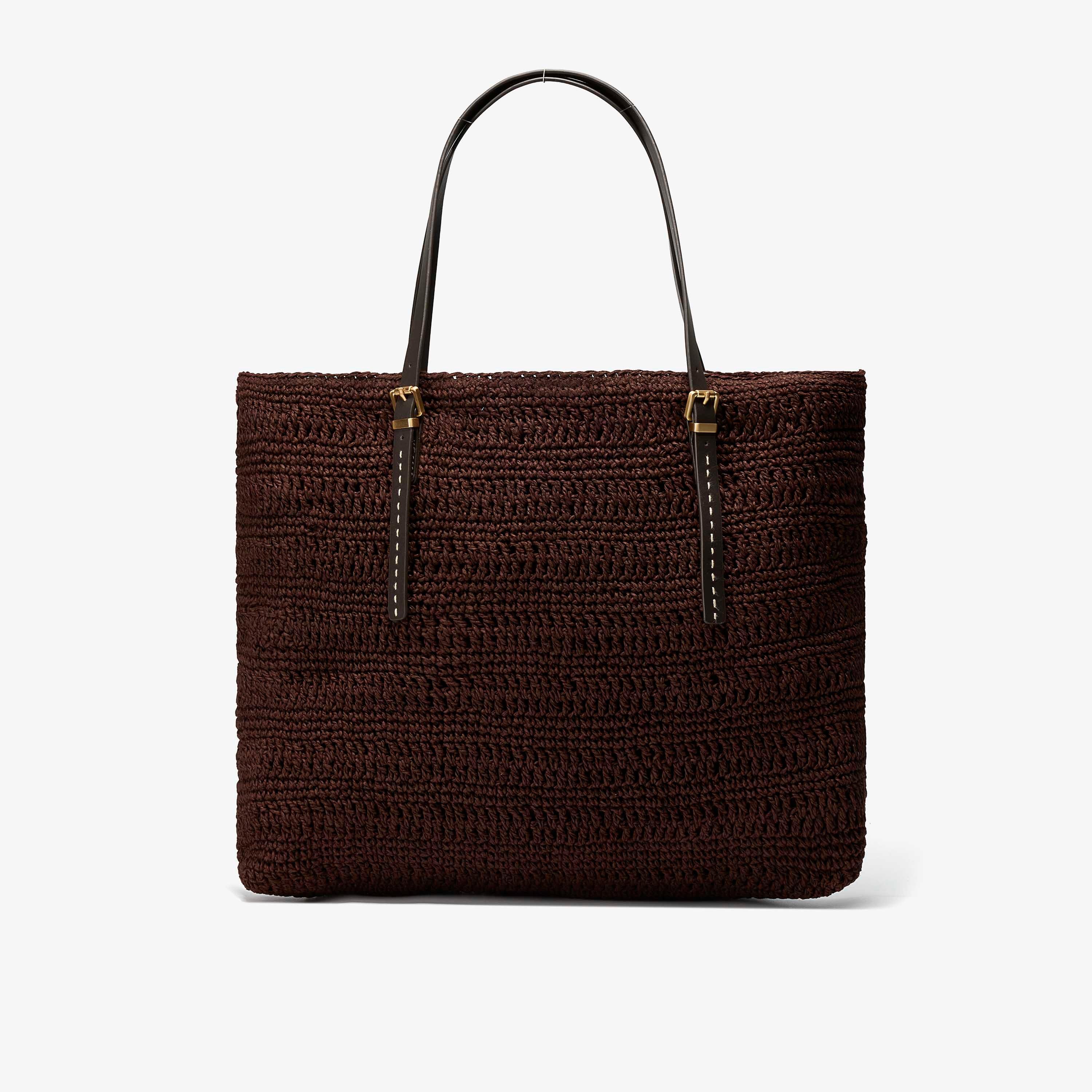 Sunniva Tote Dark Brown Tote Bag Shoulder Bag, view 1 of 6