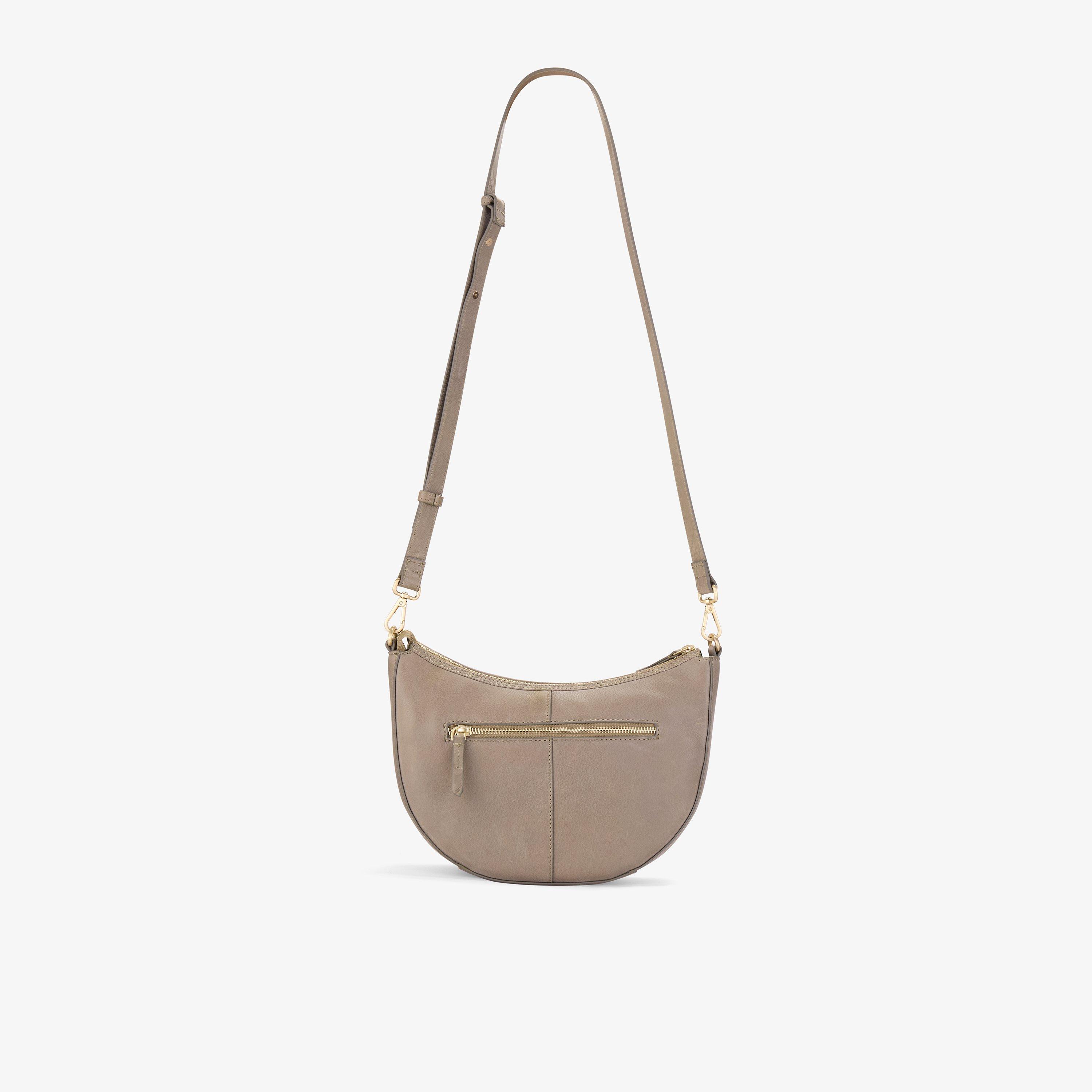 Bea WovenCross Taupe Suede Cross Body Bag, view 2 of 6