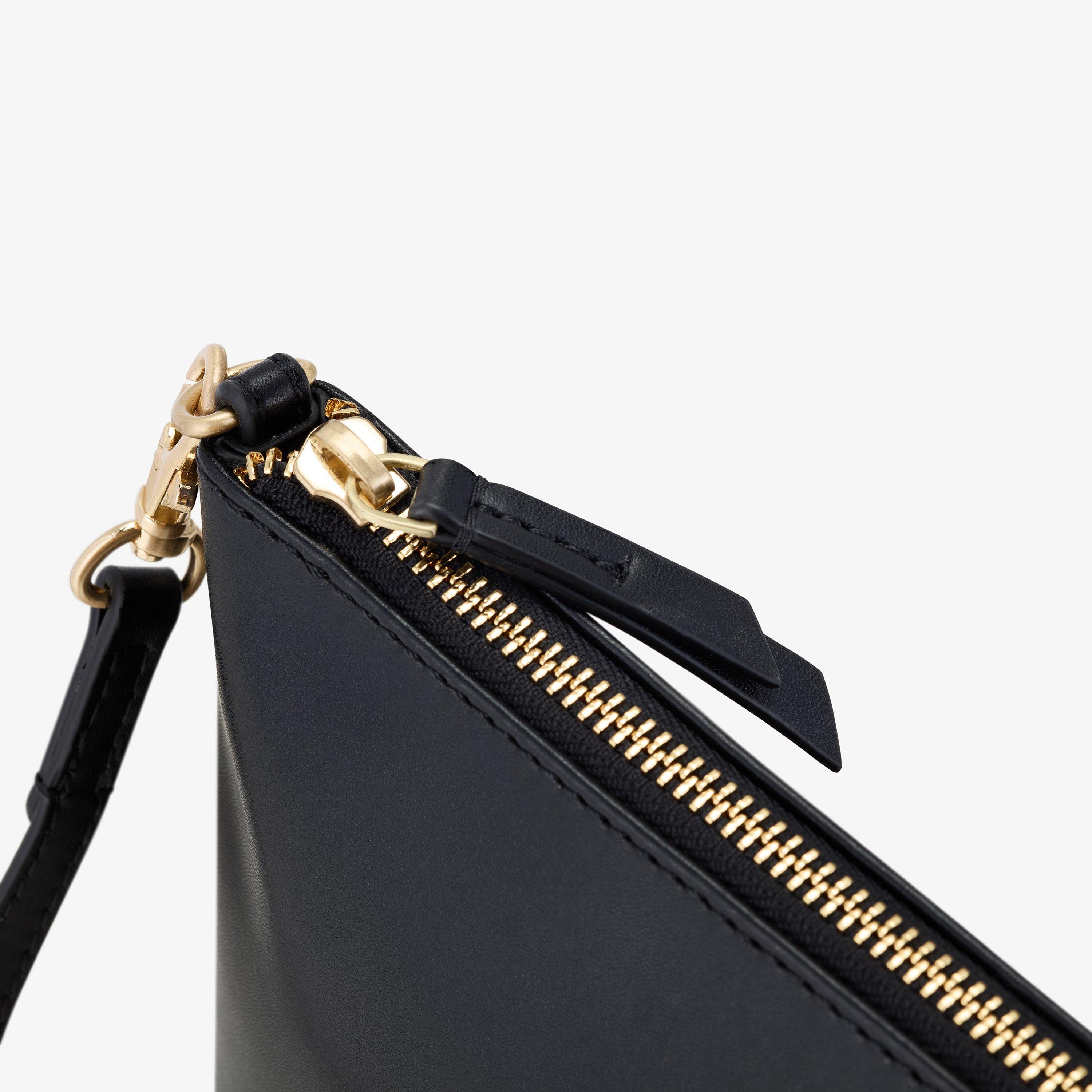 Essential Pouch Black Clutch Bag Cross Body Bag, view 3 of 5